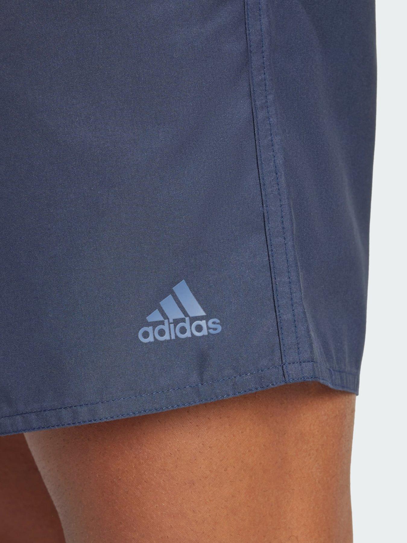 adidas Colorblock CLX Swim Shorts Short Length - Blue | Very