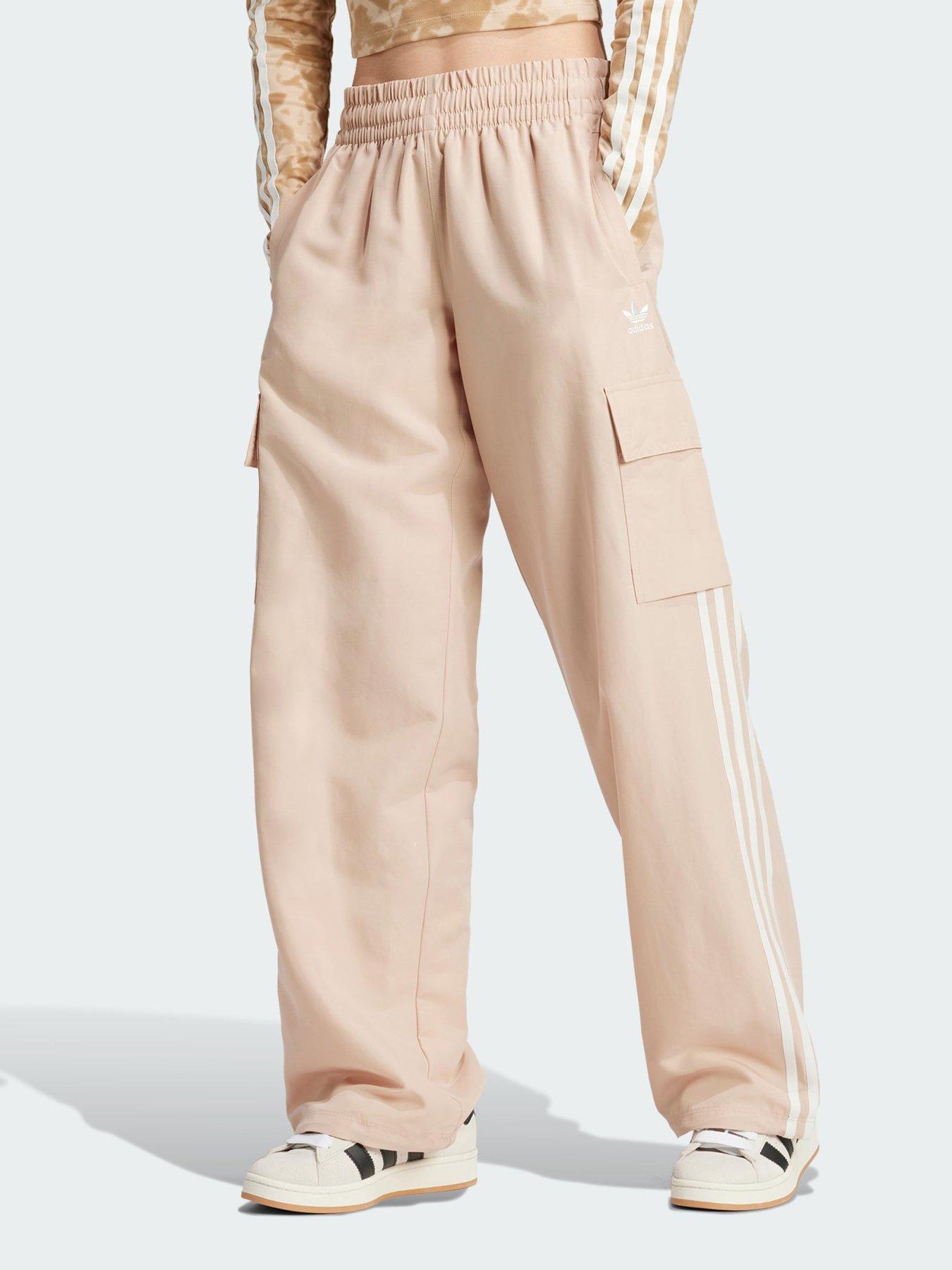undefined Adicolor 3-Stripes Cargo Pants - Beige