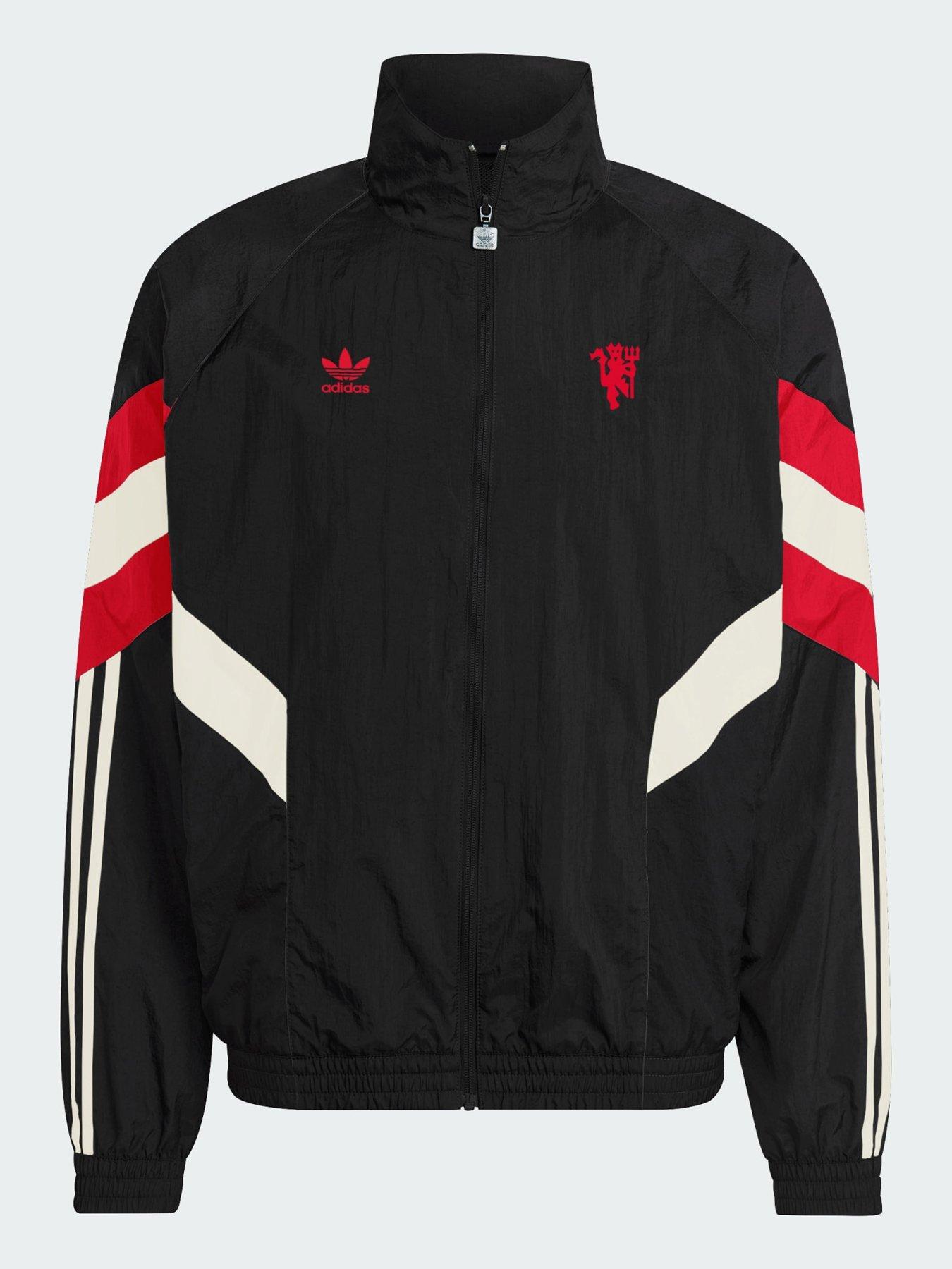 Man utd adidas originals jacket best sale