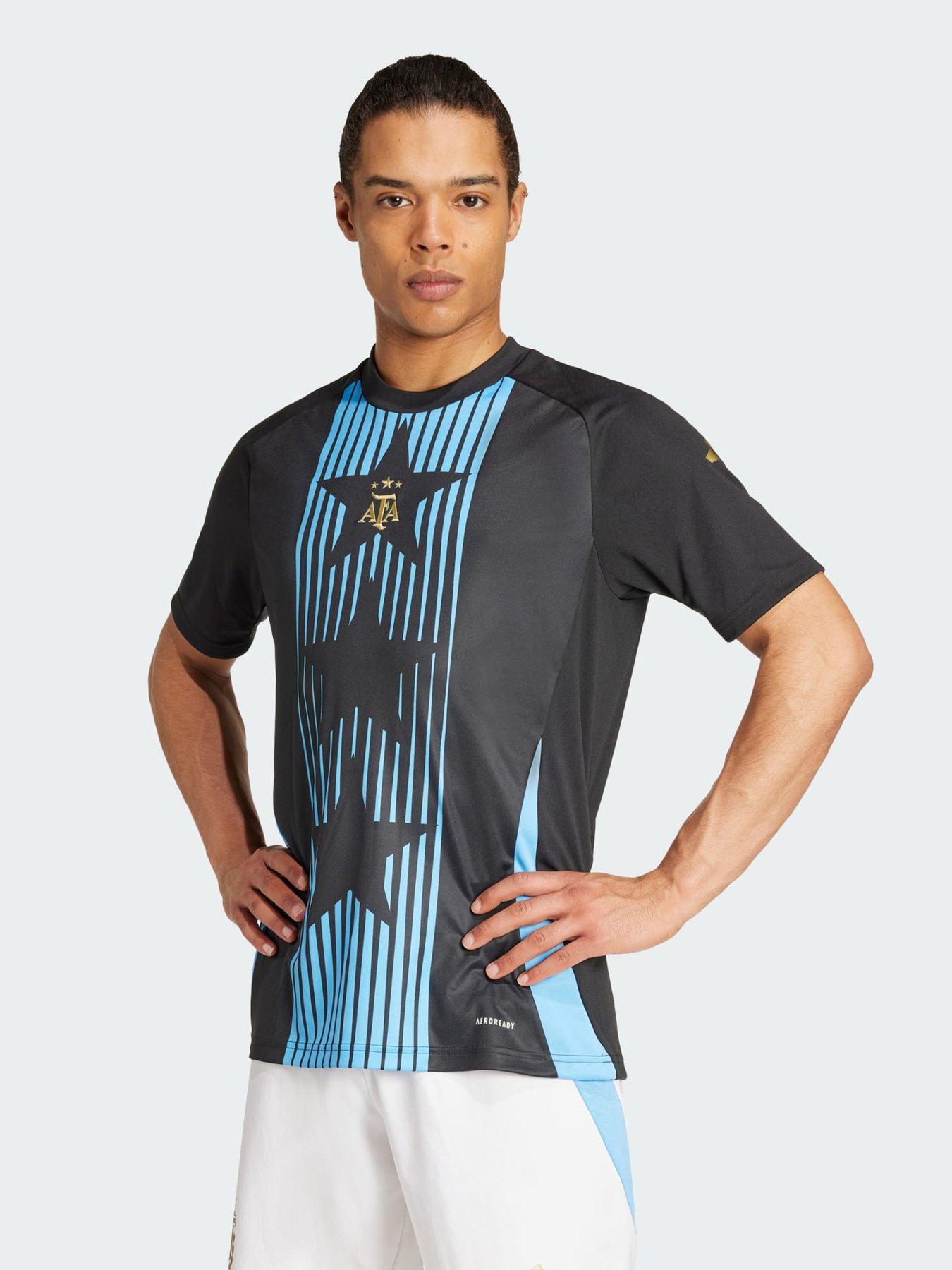 adidas Argentina Pre Match Jersey Black Very