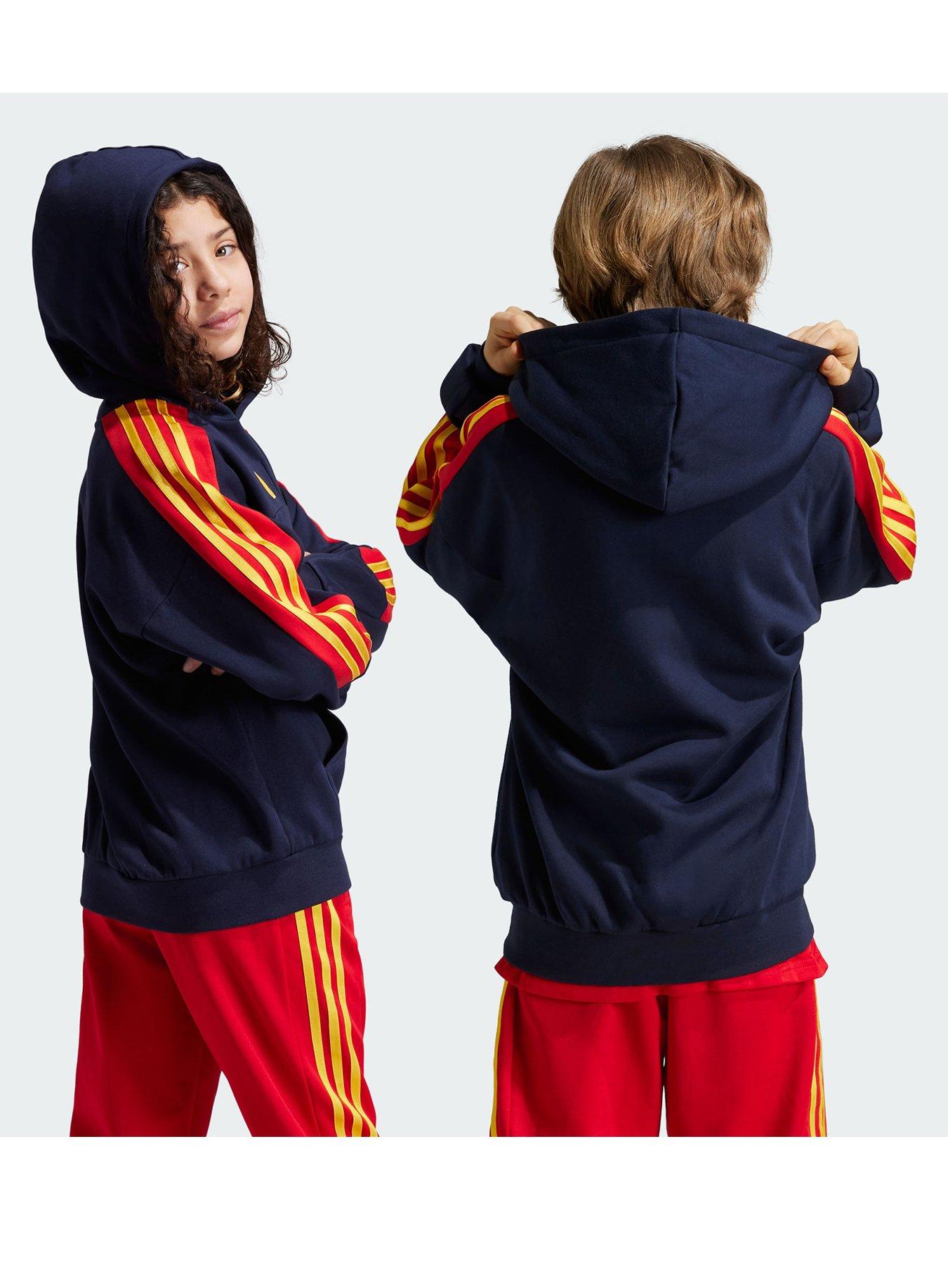 Image 3 of 5 of adidas Tiro Nations Pack Hood Kids - Blue