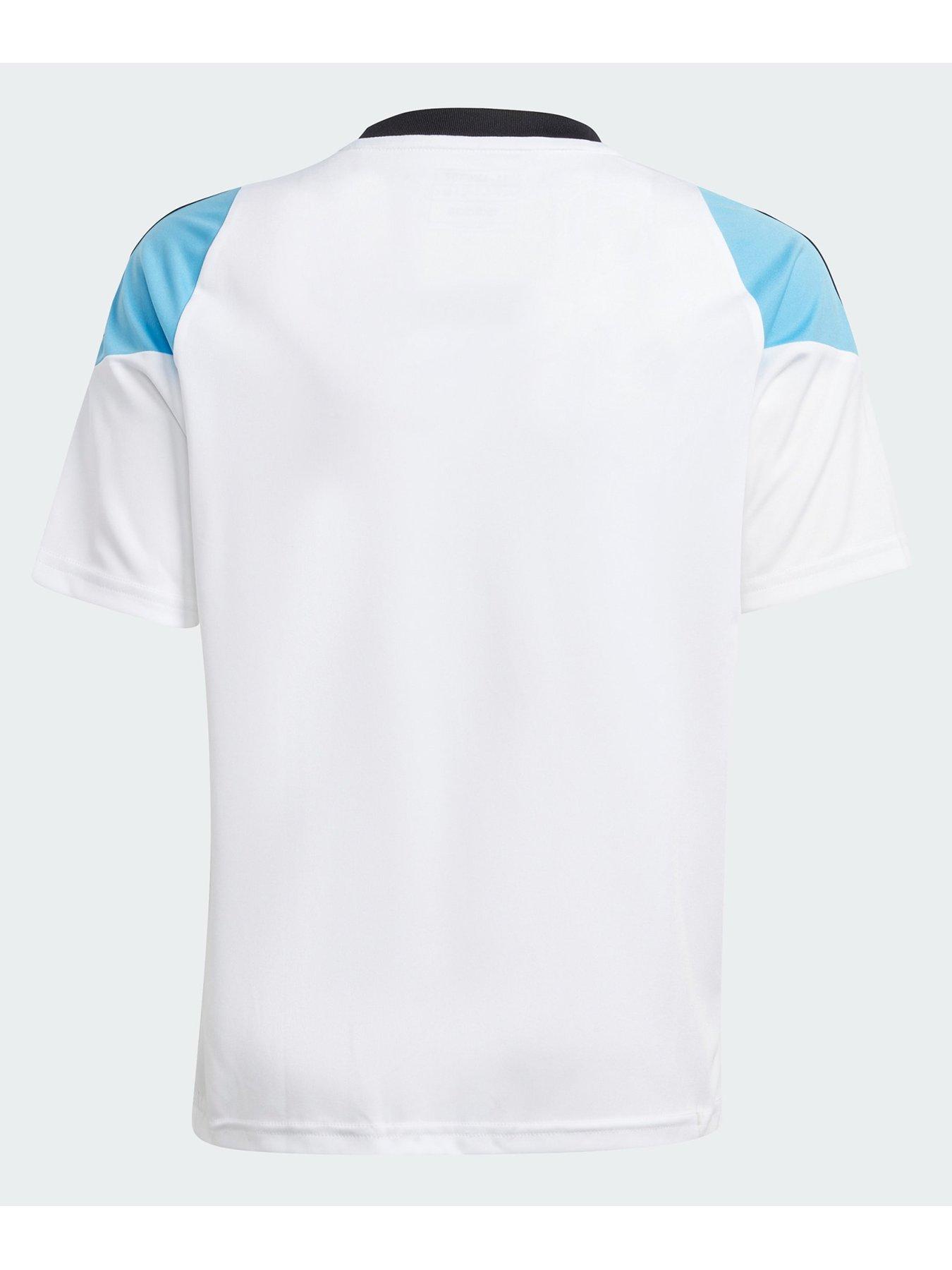 adidas Originals Messi Training Jersey Kids - White/Blue | Very