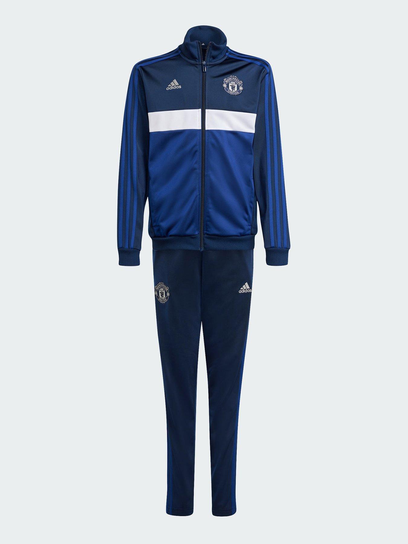 adidas Originals Manchester United Track Suit Kids | Very.co.uk