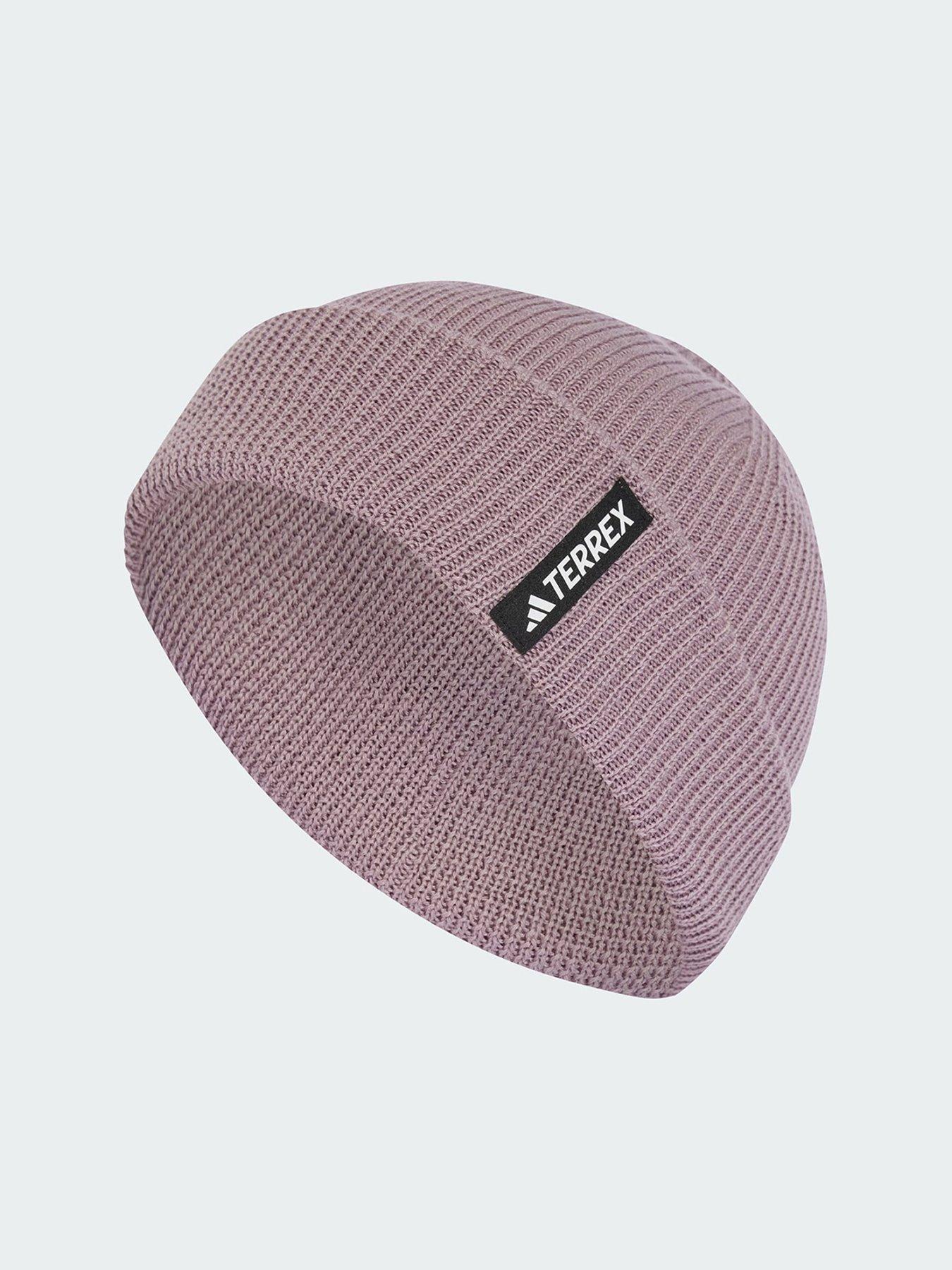 adidas Terrex COLD.RDY Merino Beanie, Purple, Size M-L, Men