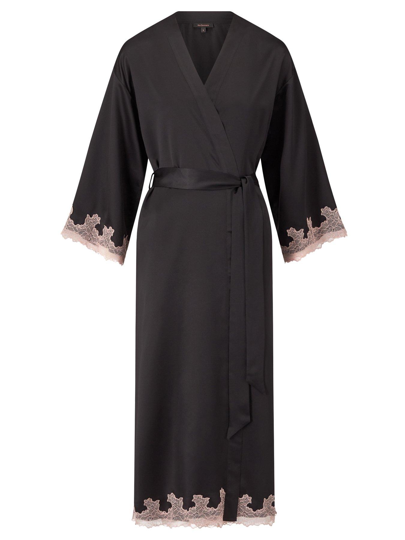 Image 5 of 5 of Ann Summers Sorella Maxi Robe - Black