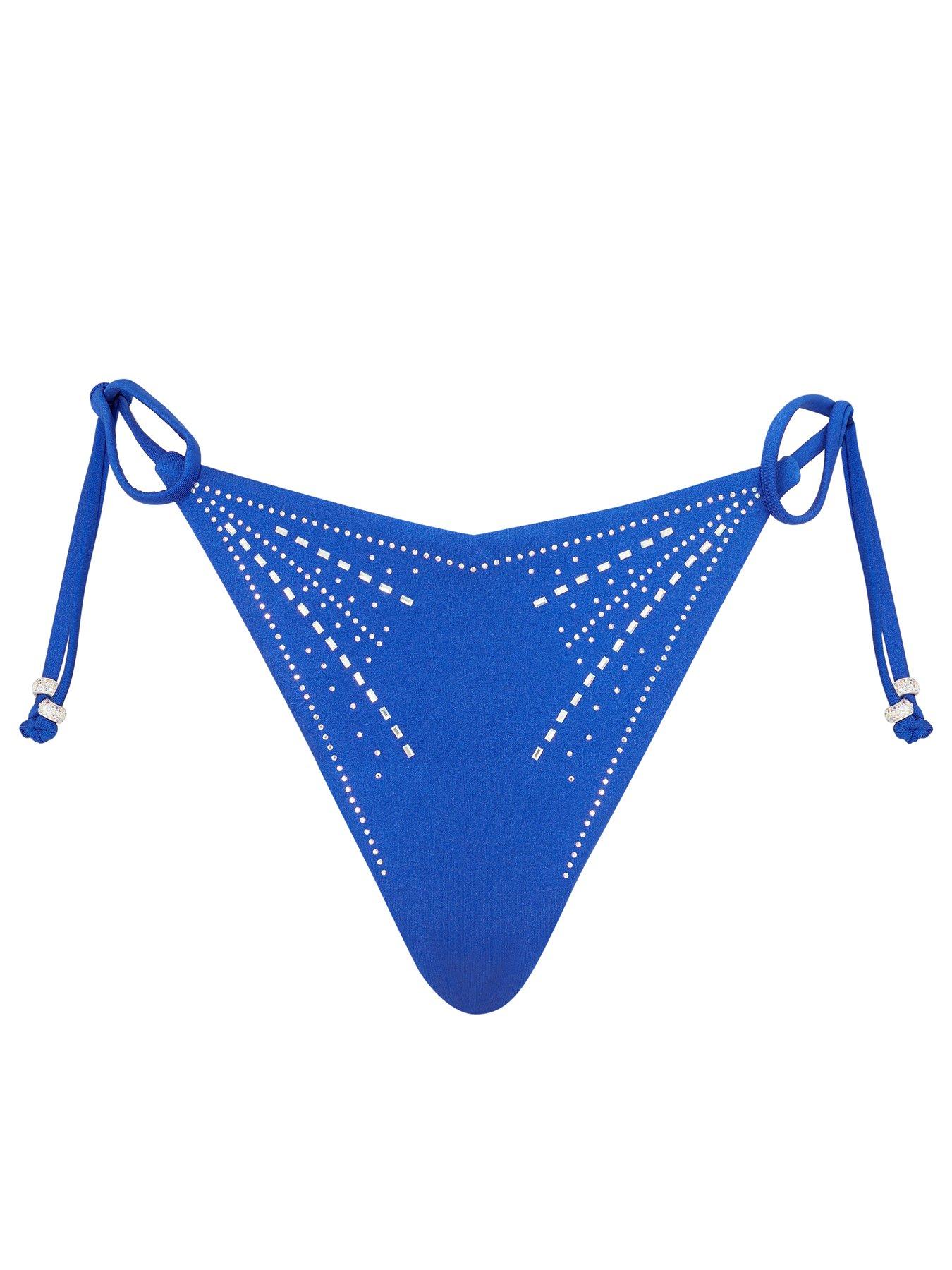 Image 5 of 5 of Ann Summers Summer Siren Tie Side Brazilian - Blue