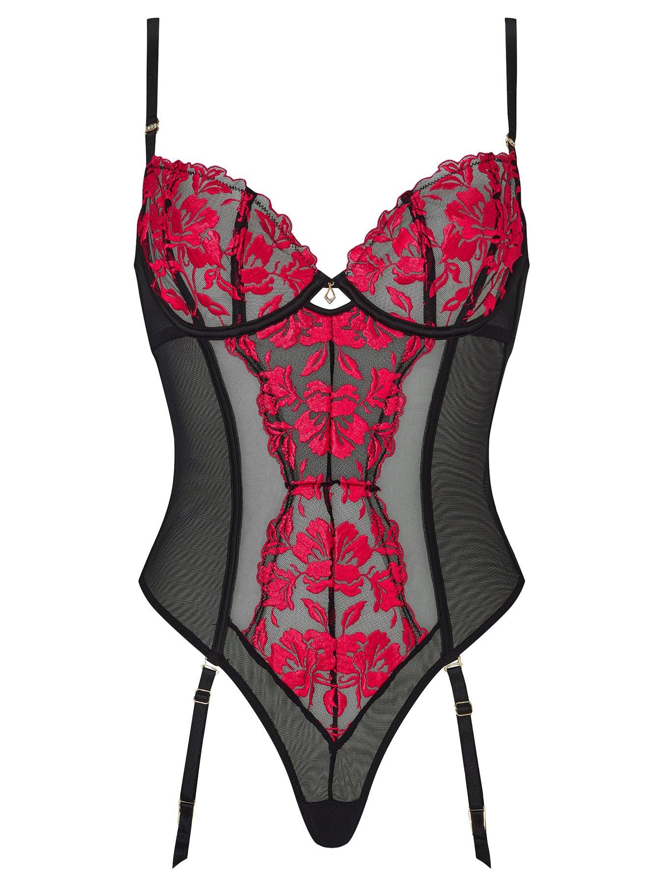 Image 5 of 5 of Ann Summers The Hero Body - Black/Multi