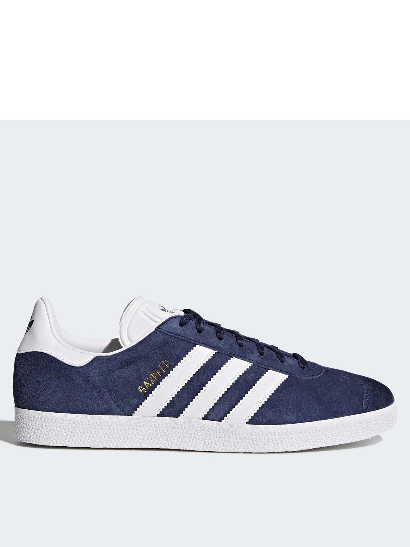 Adidas gazelle black sports direct best sale