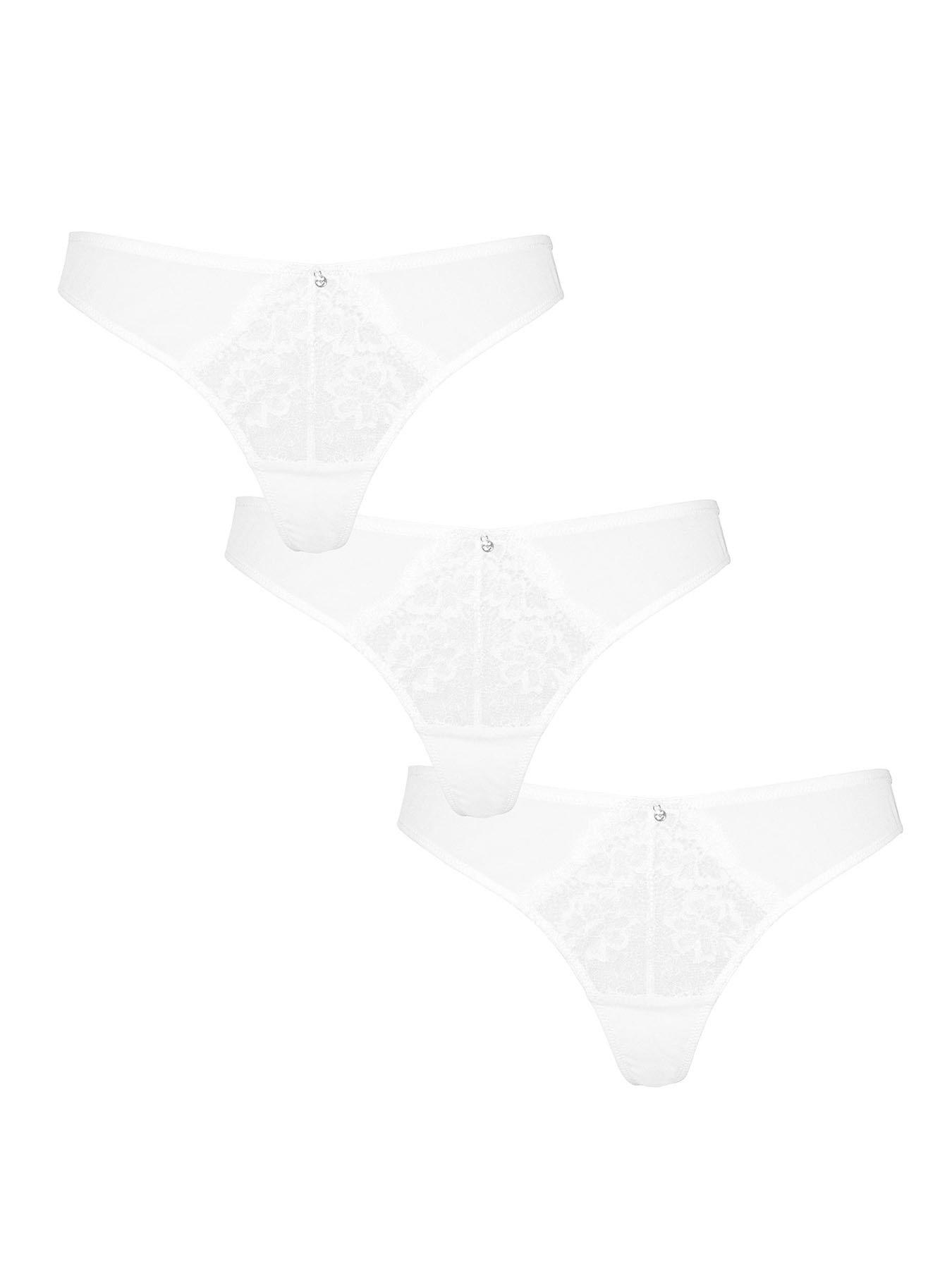 Ann Summers Sexy Lace 3 Pack Thongs Uk