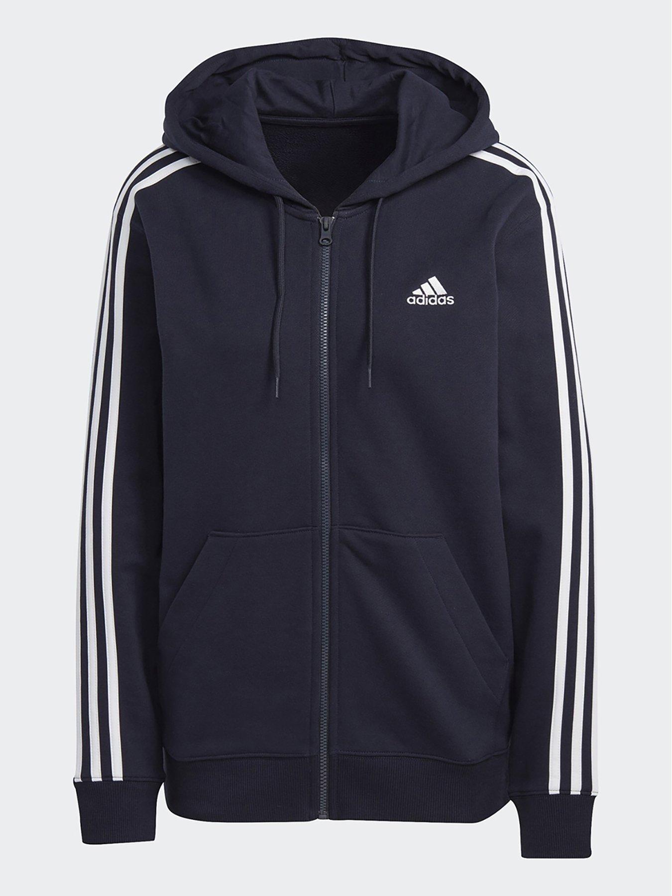 Essentials 3 stripe hoodie online