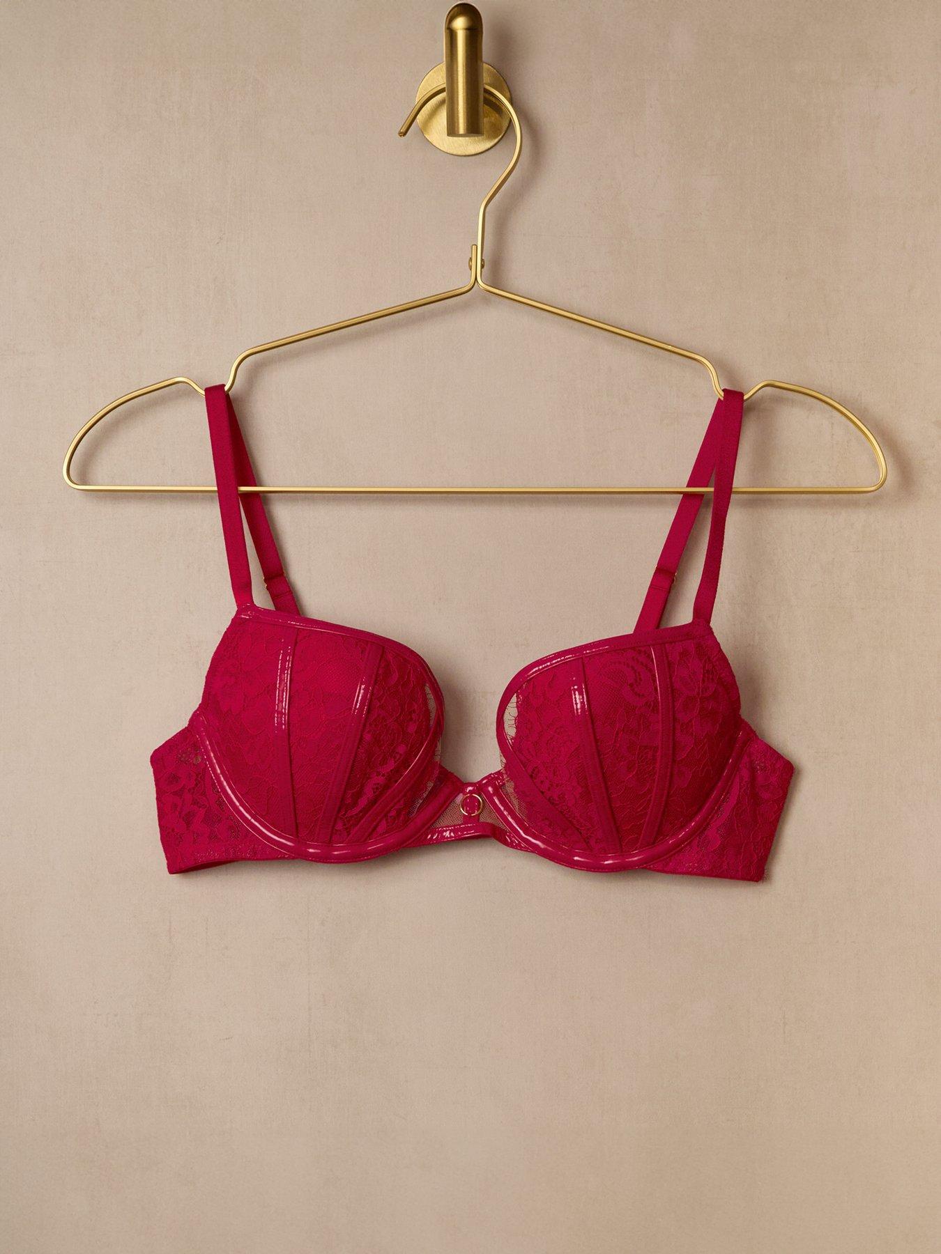 Ann Summers Undeniable Padded Plunge - Red