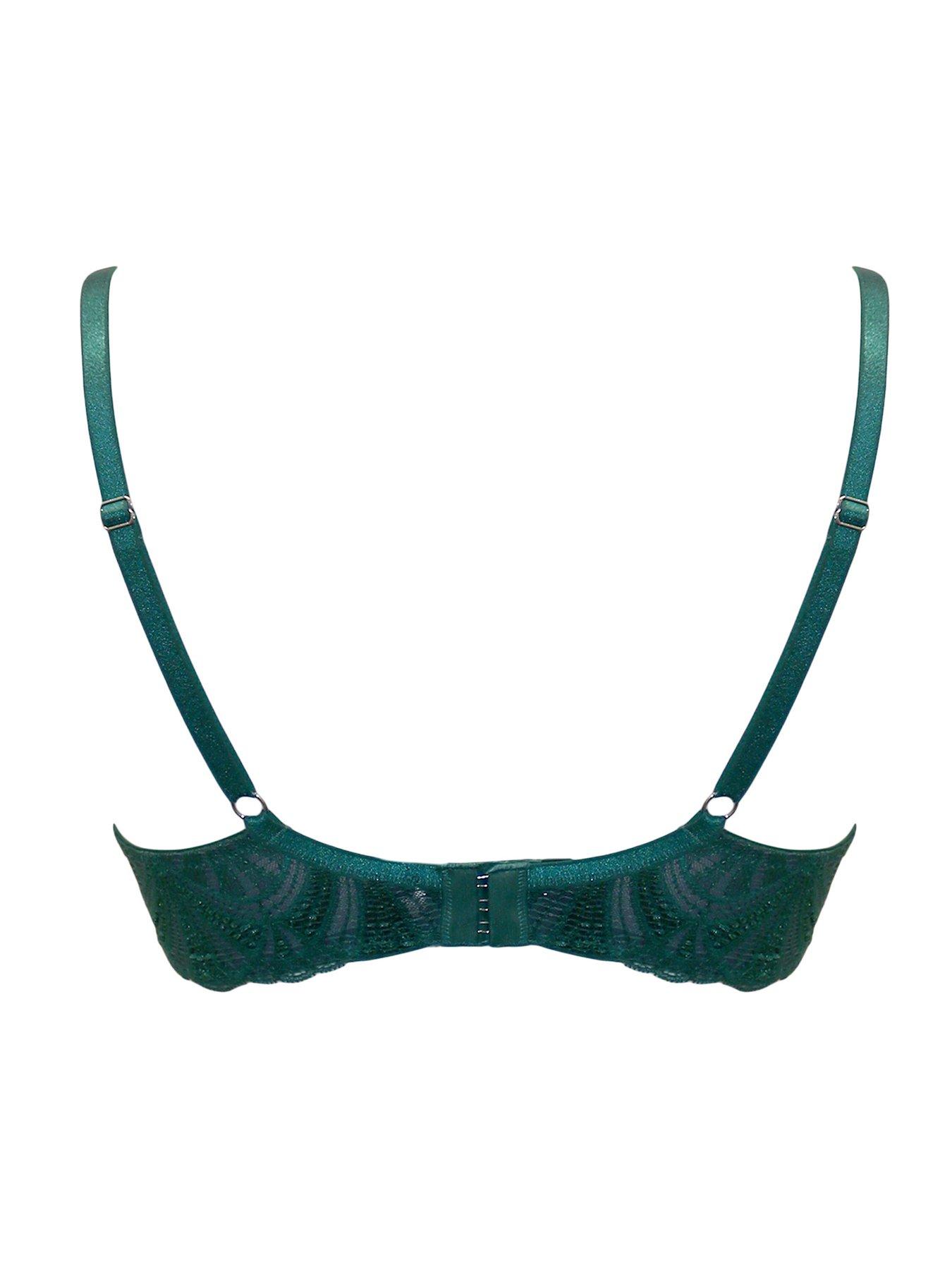 Image 4 of 4 of Pour Moi New Romance Padded Push-Up Plunge Bra