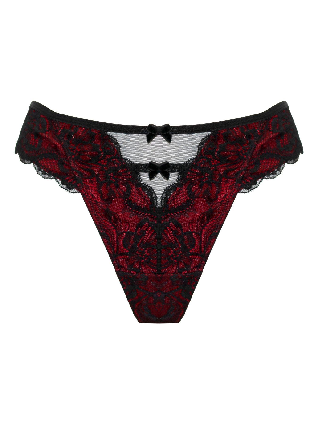 Image 3 of 4 of Pour Moi Desire Open Back Thong - Multi