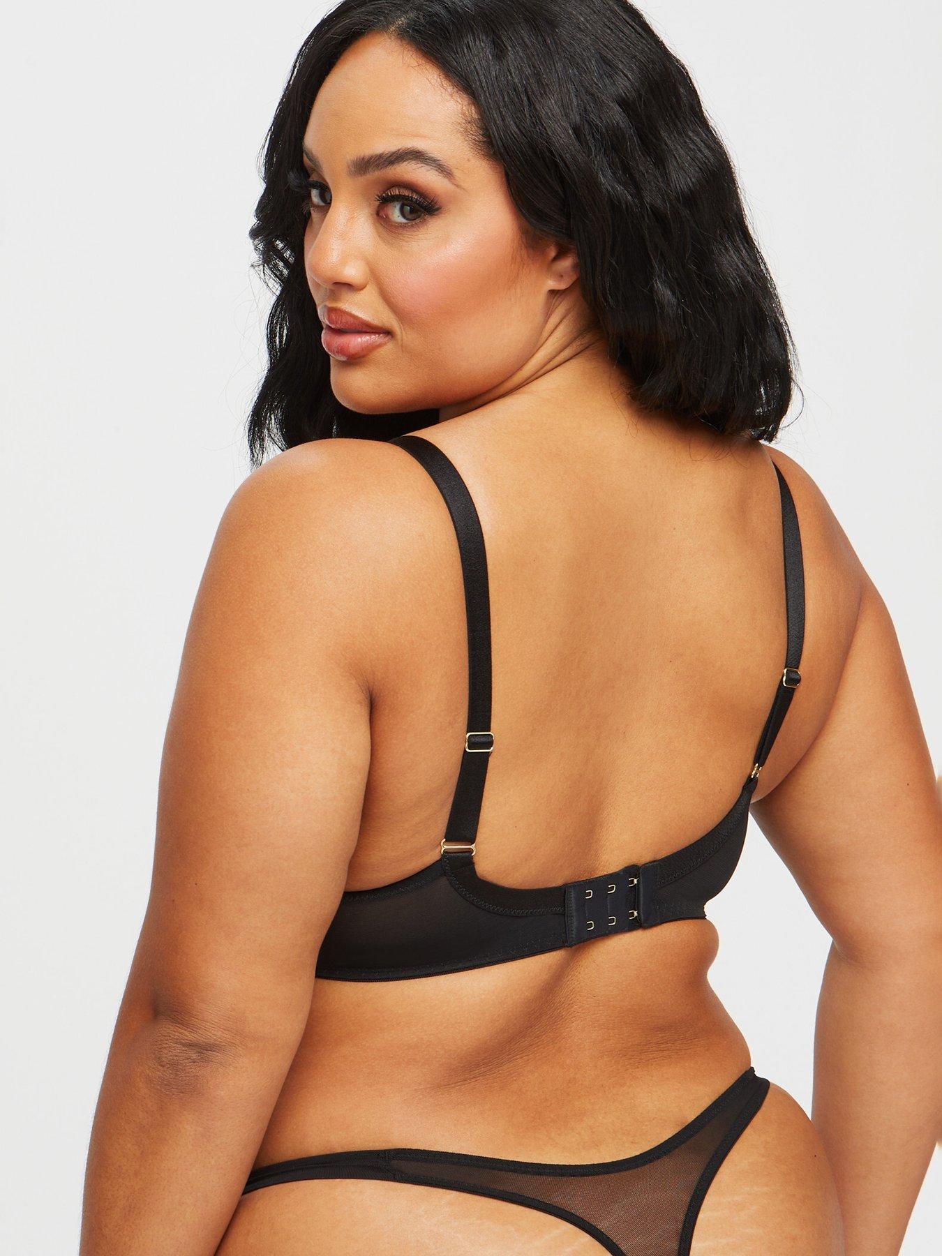 Image 2 of 3 of Ann Summers The Hero Full Support Non Padded Bra - Black/Multi