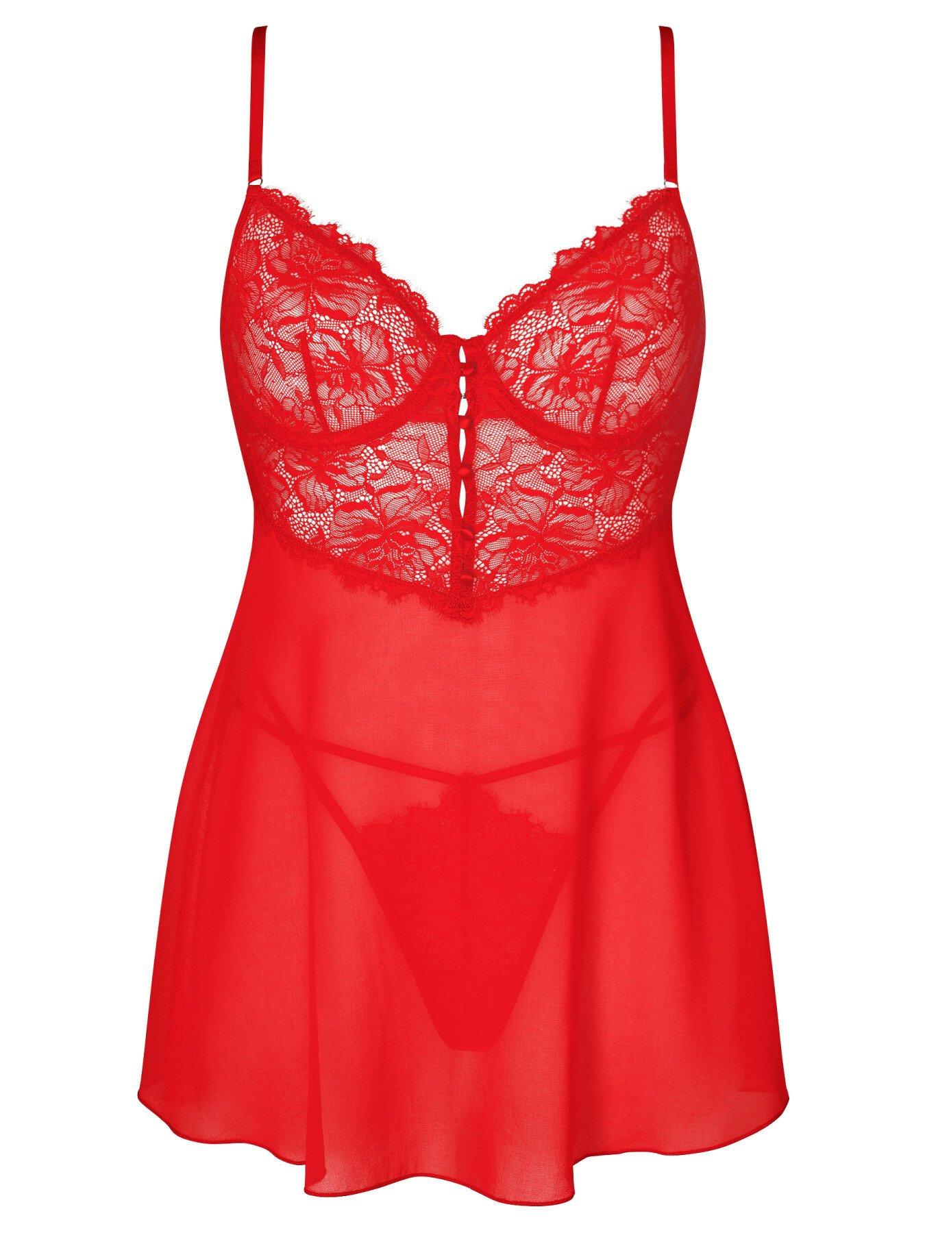 Ann Summers THE AFTER DARK TEDDY - Camicia Da Notte - Pink/fuxia - Foto 5