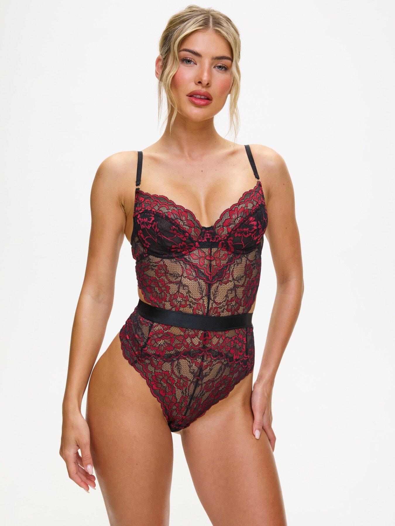 Ann Summers Hold Me Tight Body - Black/Multi