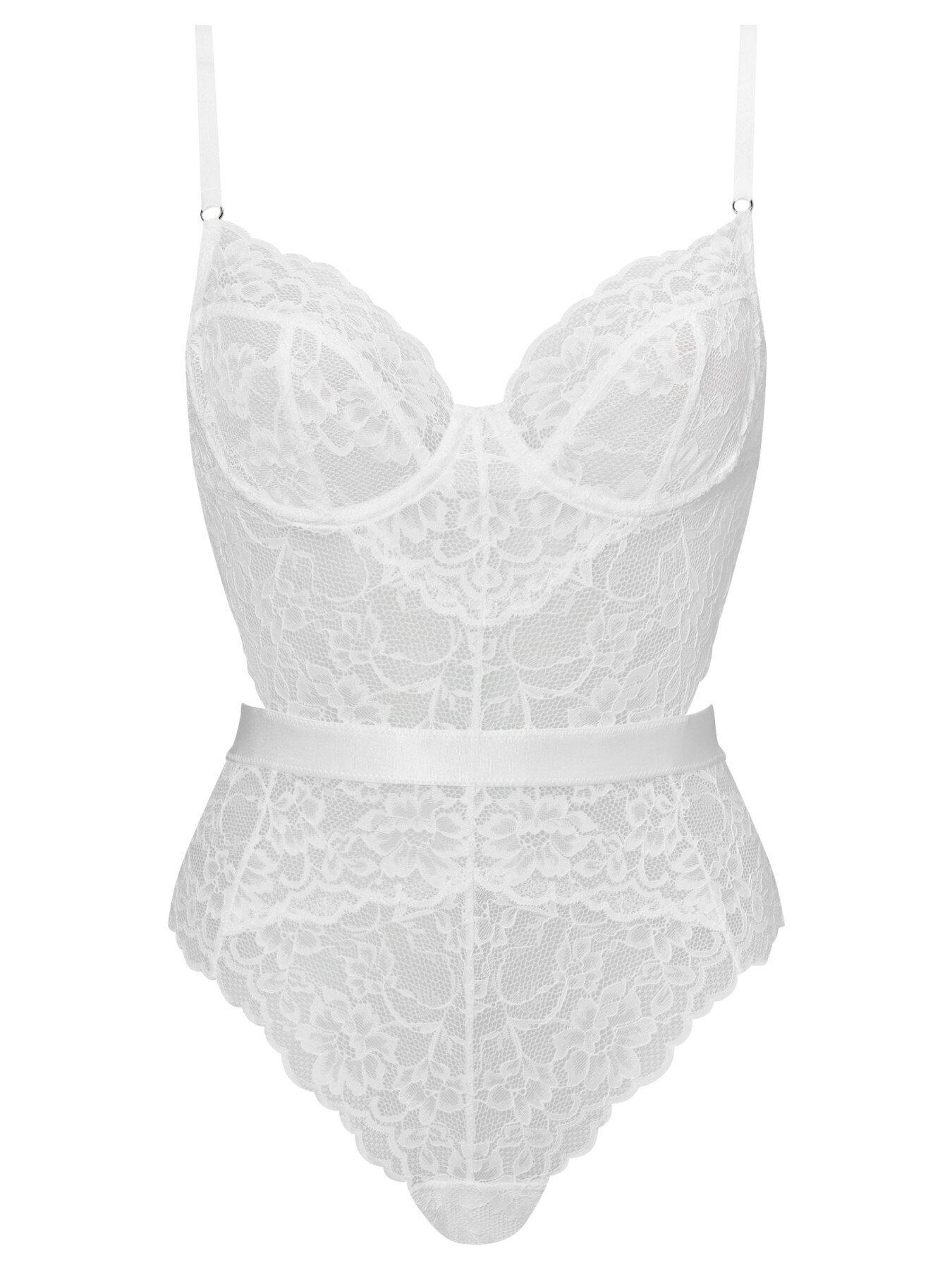 Image 4 of 4 of Ann Summers Hold Me Tight Body - White