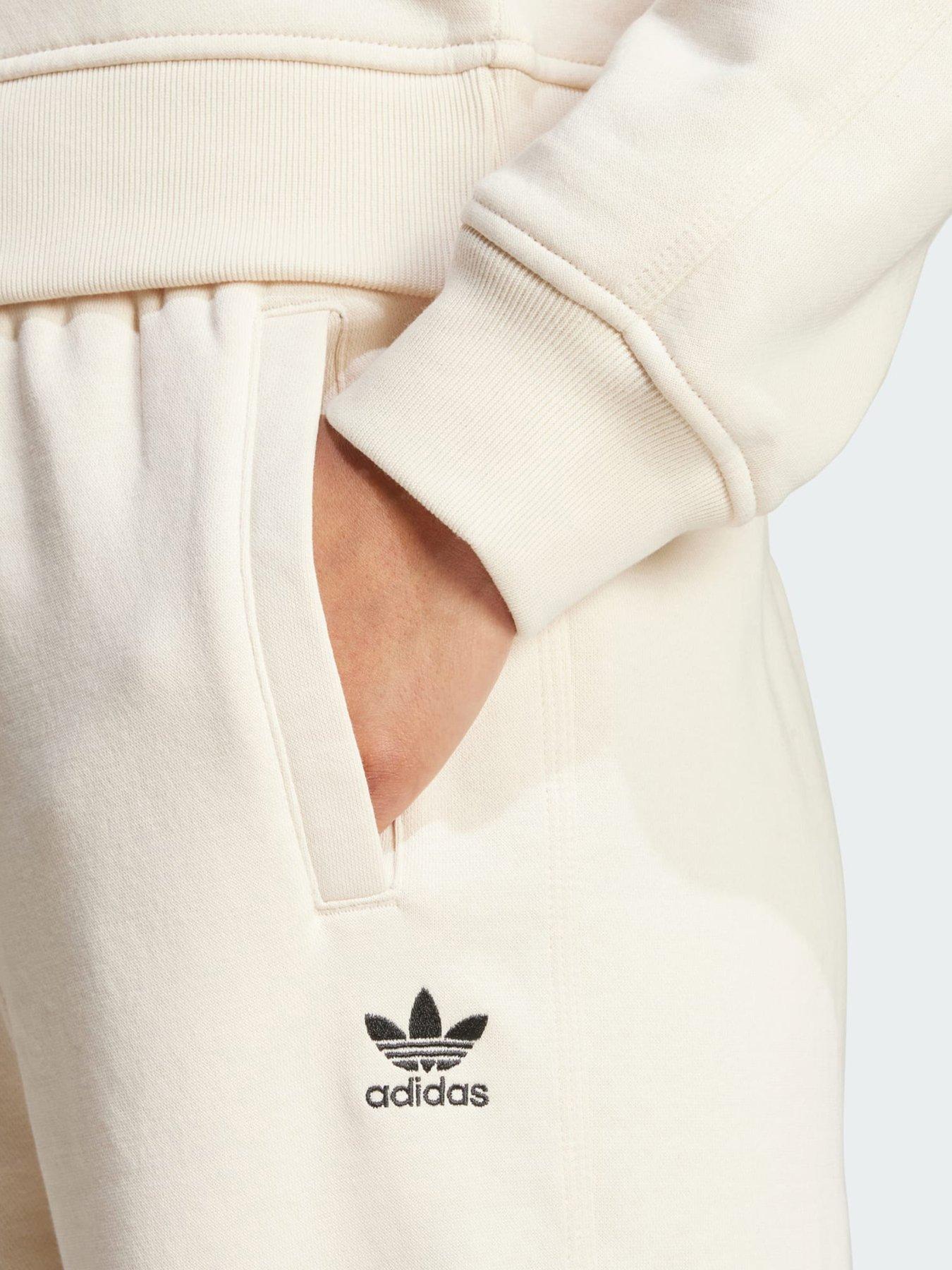 Image 4 of 5 of adidas Originals Essentials Fleece Loose Joggers - Purple