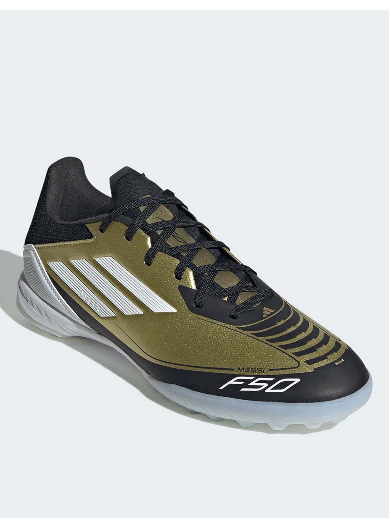 adidas Messi F50 League Turf Boots Gold Very