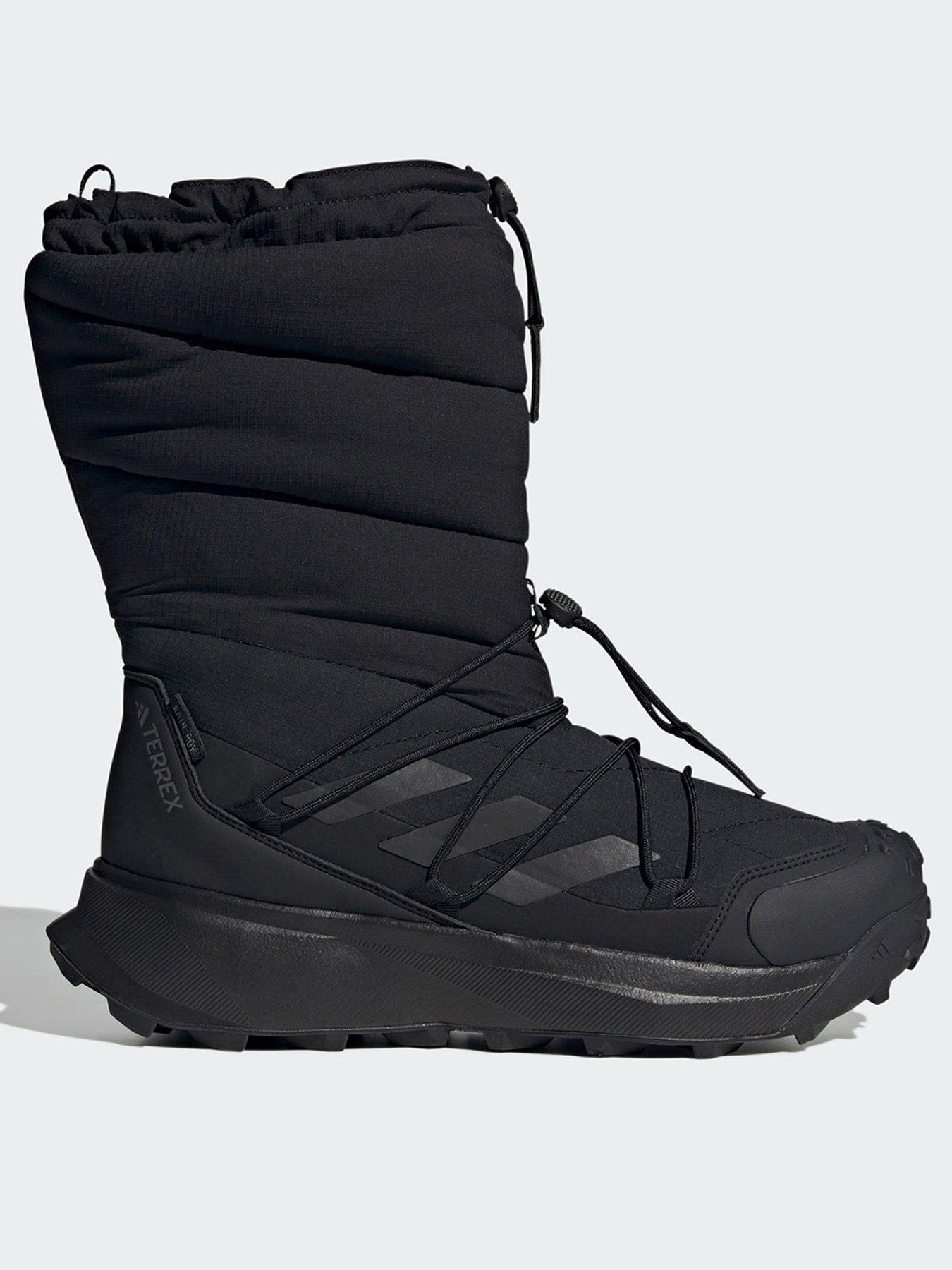 adidas Terrex Winter High Rain.Rdy Cold.Rdy Boots, Black, Size 9.5, Men