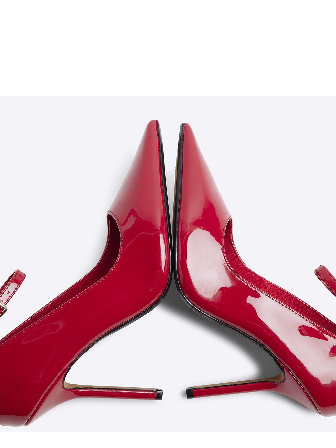 Red ombre court shoes outlet