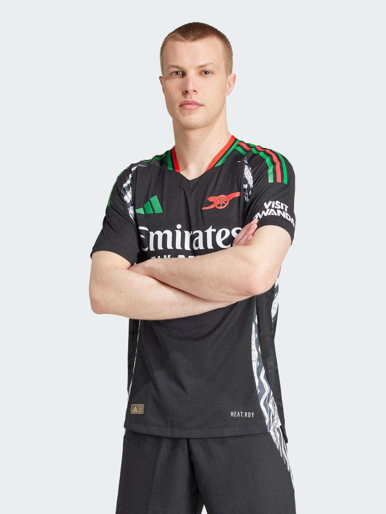 undefined Arsenal 24/25 Away Authentic Jersey - Black