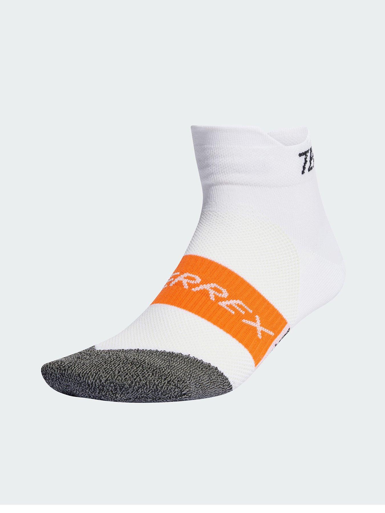 Adidas Terrex Heat.Rdy Trail Running Speed Ankle Socks - White