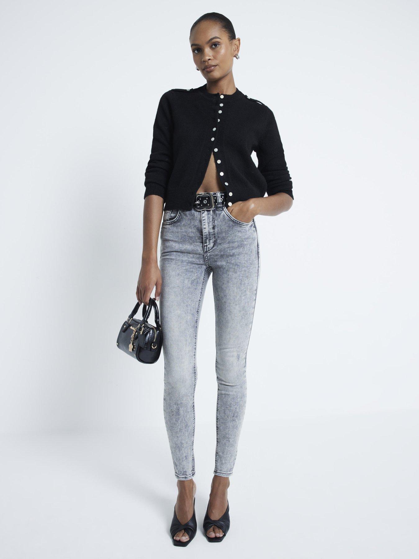 River Island High Rise Super Skinny Jeans