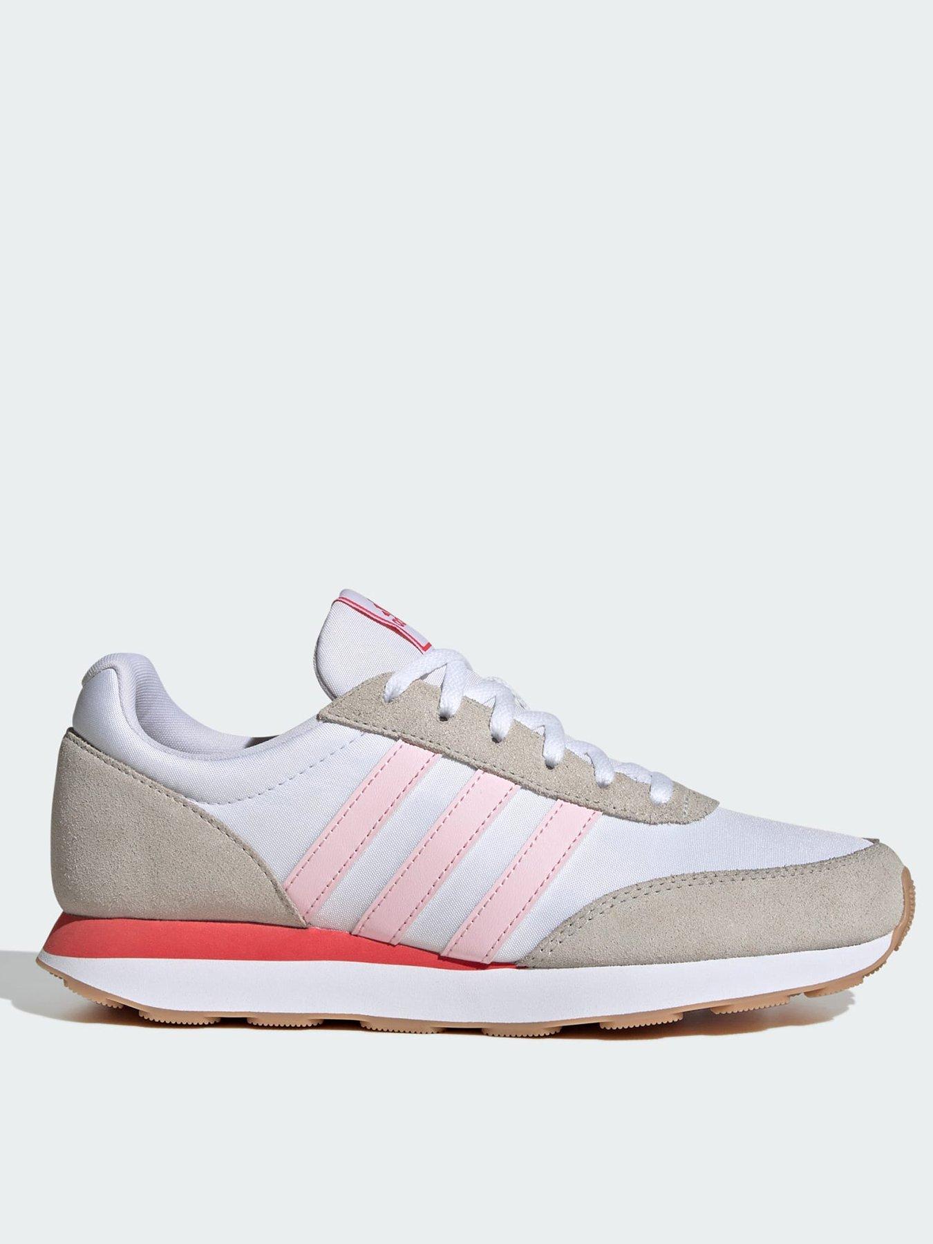 adidas Run 60s 3.0 Shoes, White, Size 5.5, Women