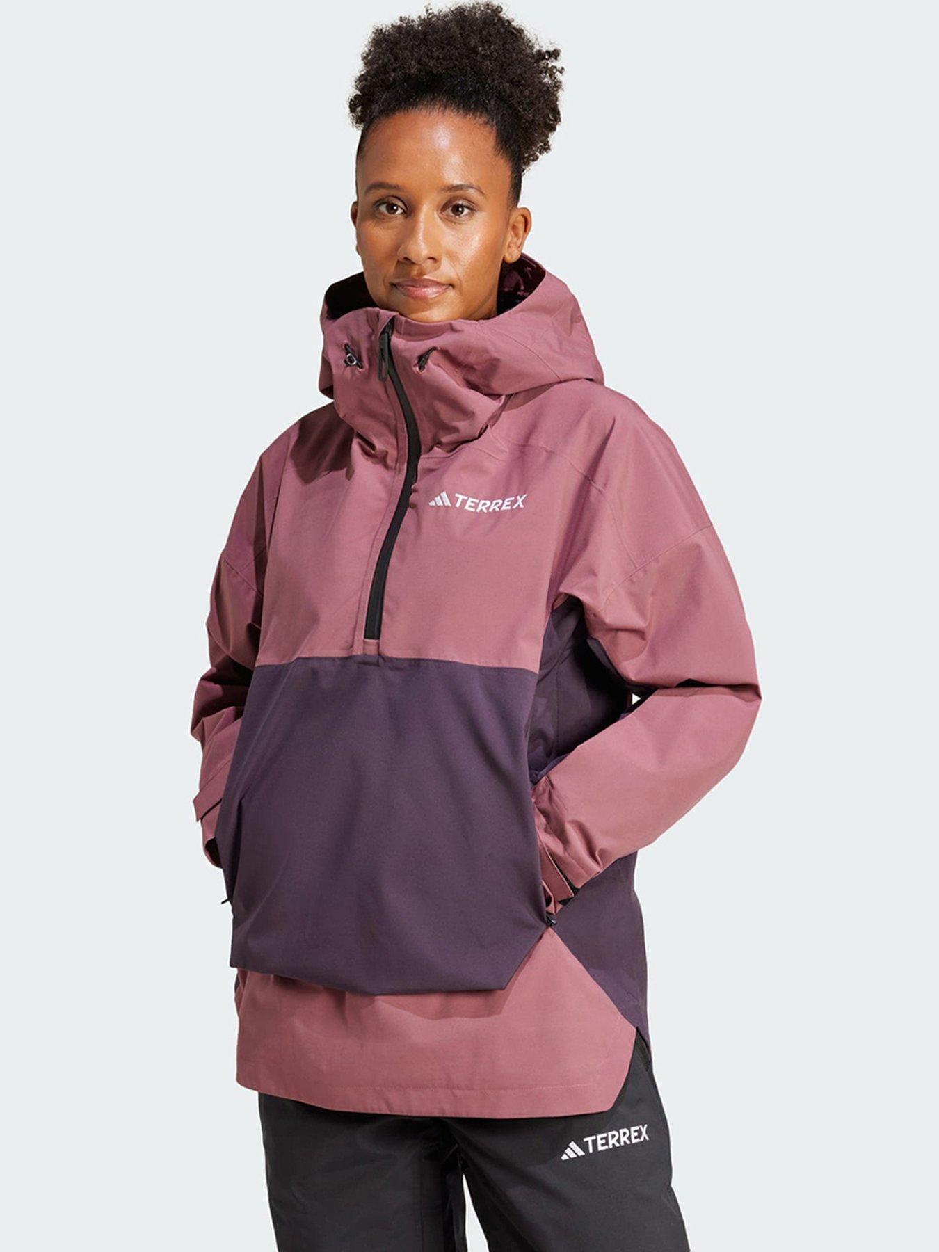 undefined Terrex Xperior 2L Lined RAIN.RDY Anorak - Dark Red