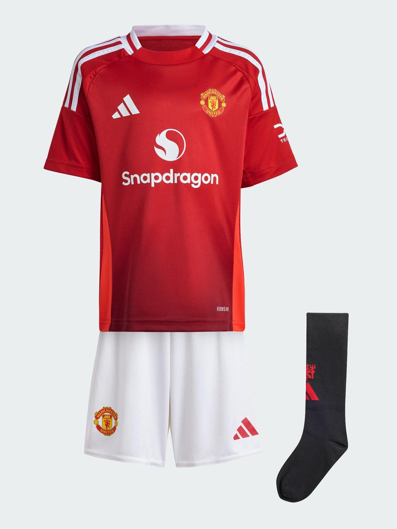 undefined Manchester United 24/25 Home Mini Kit Kids
