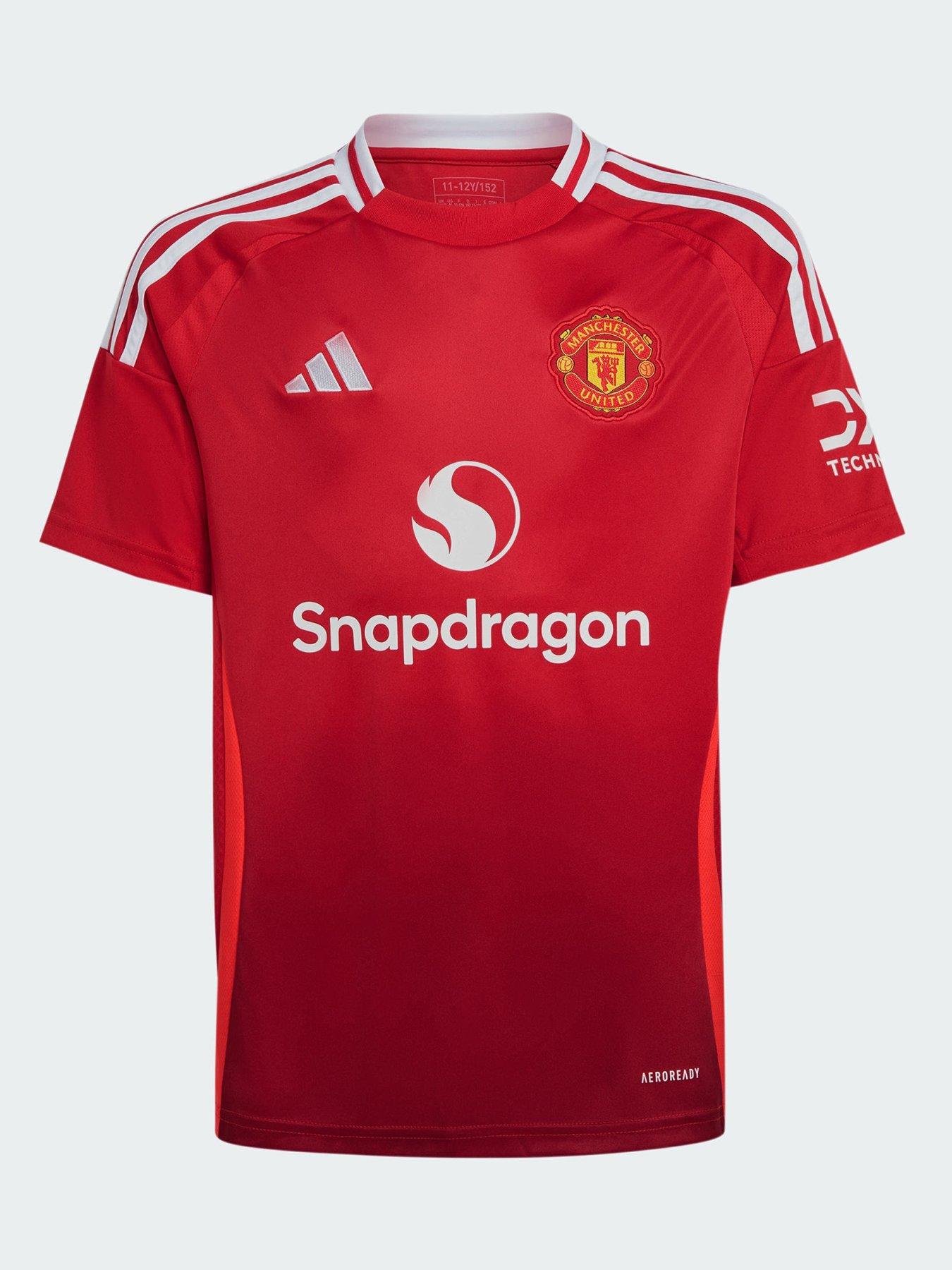 undefined Manchester United 24/25 Home Jersey Kids