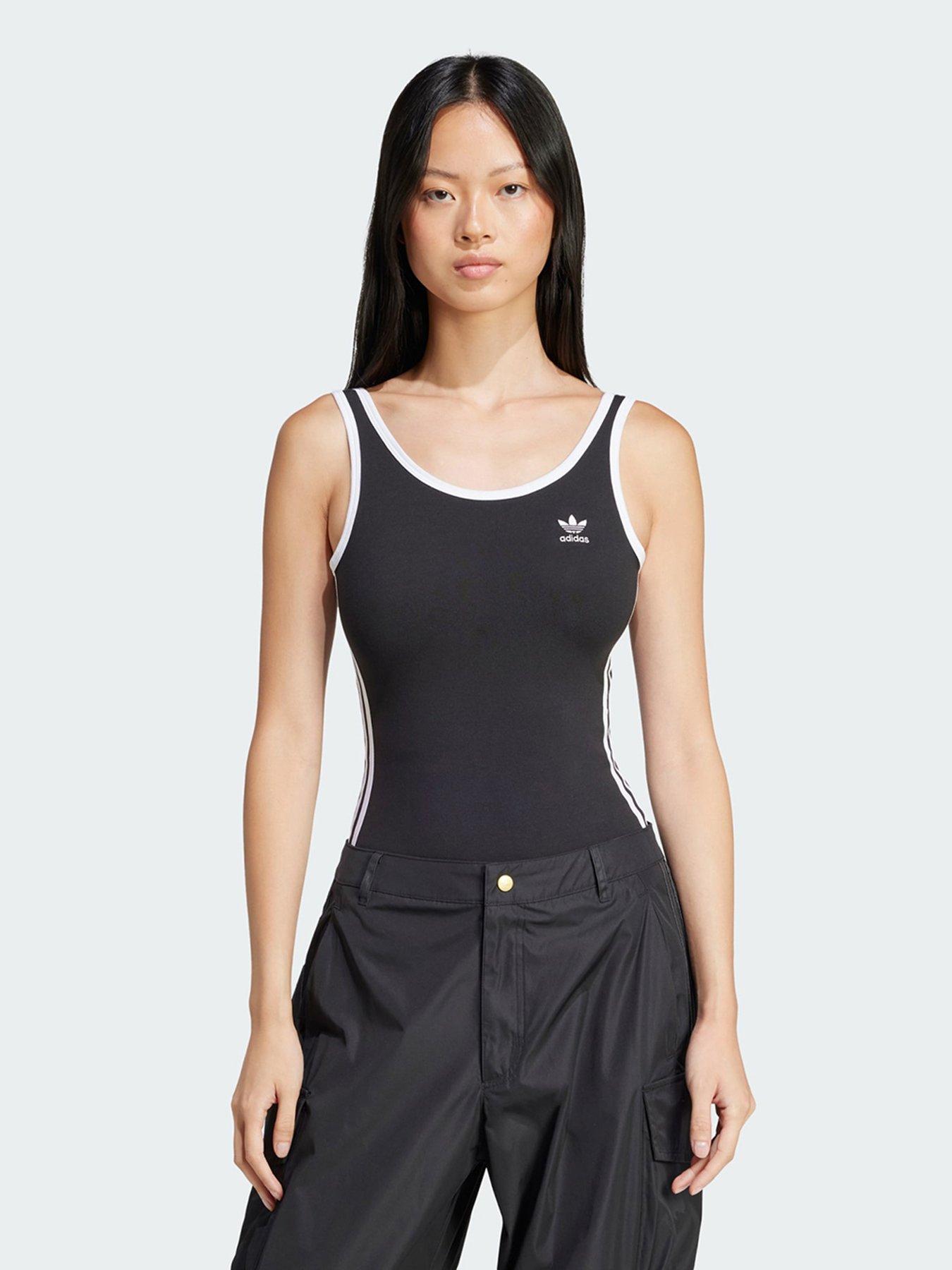 undefined Adicolor 3-Stripes Bodysuit - Black