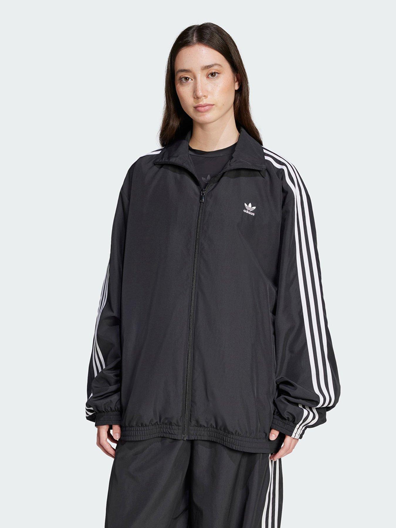 undefined Adilenium Season 3 Oversized Track Top - Black