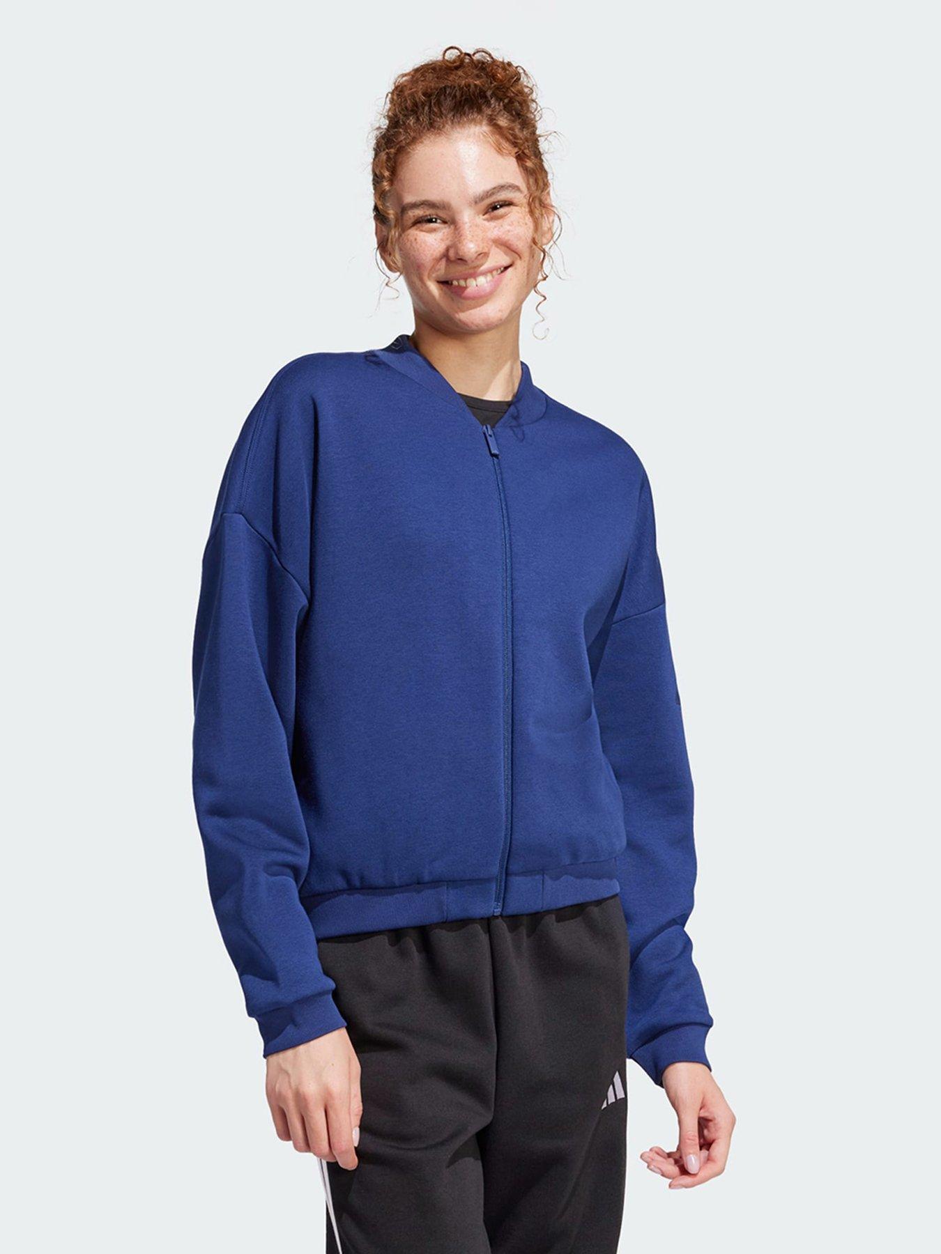 undefined Essentials Contemporary Logo Bomber Jacket - Black