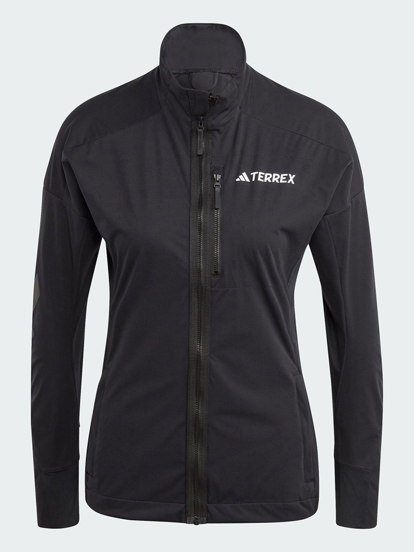 Image 6 of 6 of adidas Terrex Xperior Cross Country Ski Soft Shell Jacket - Black
