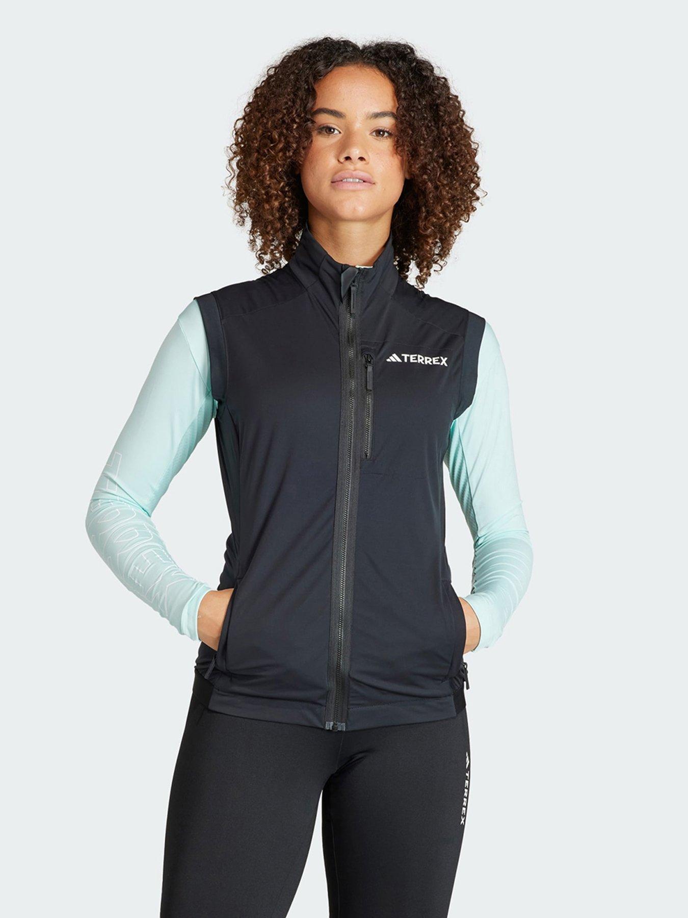 undefined Terrex Xperior Cross Country Ski Soft Shell Vest - Black