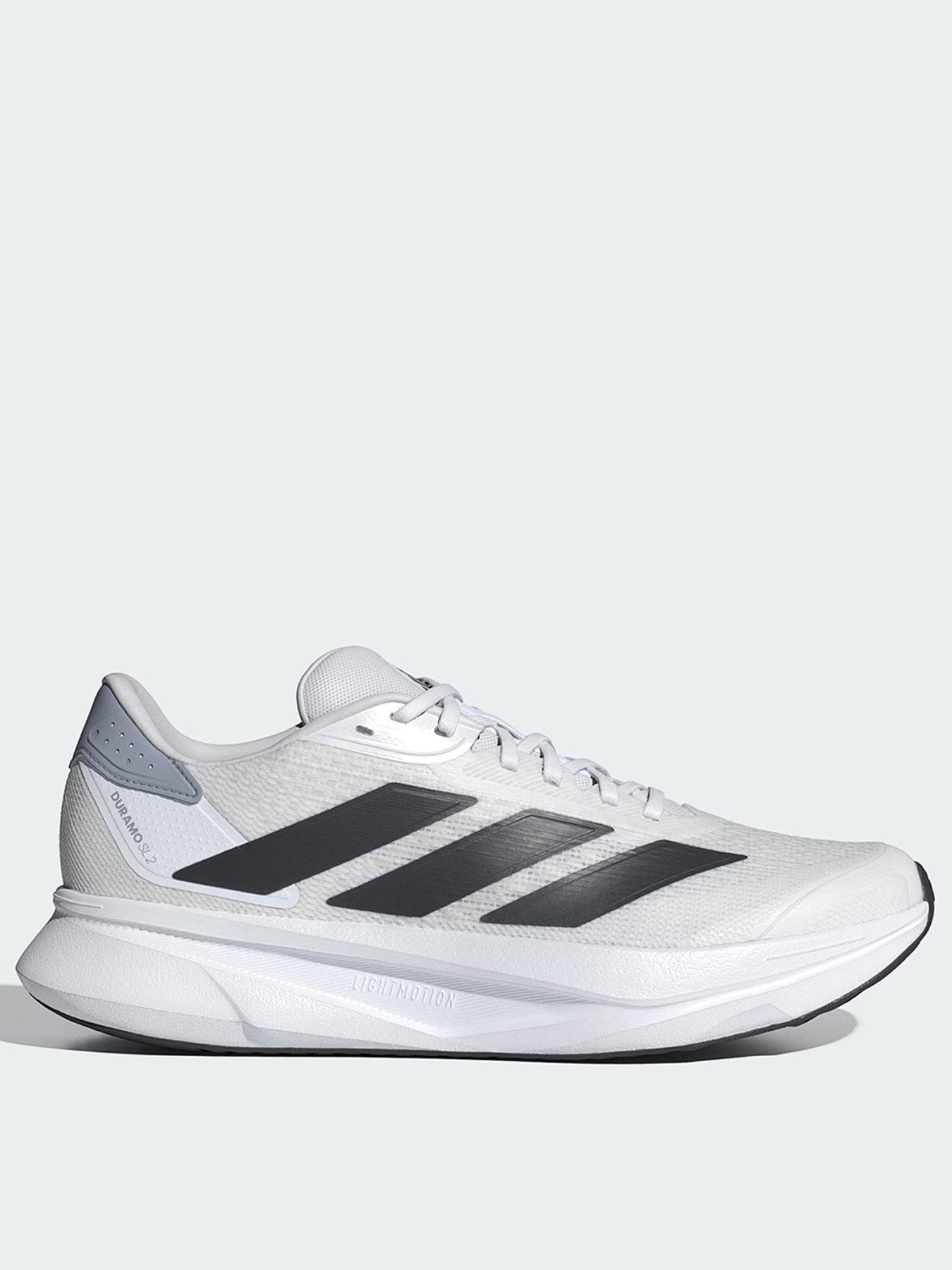 adidas Duramo SL 2 Running Shoes, White, Size 10.5, Men