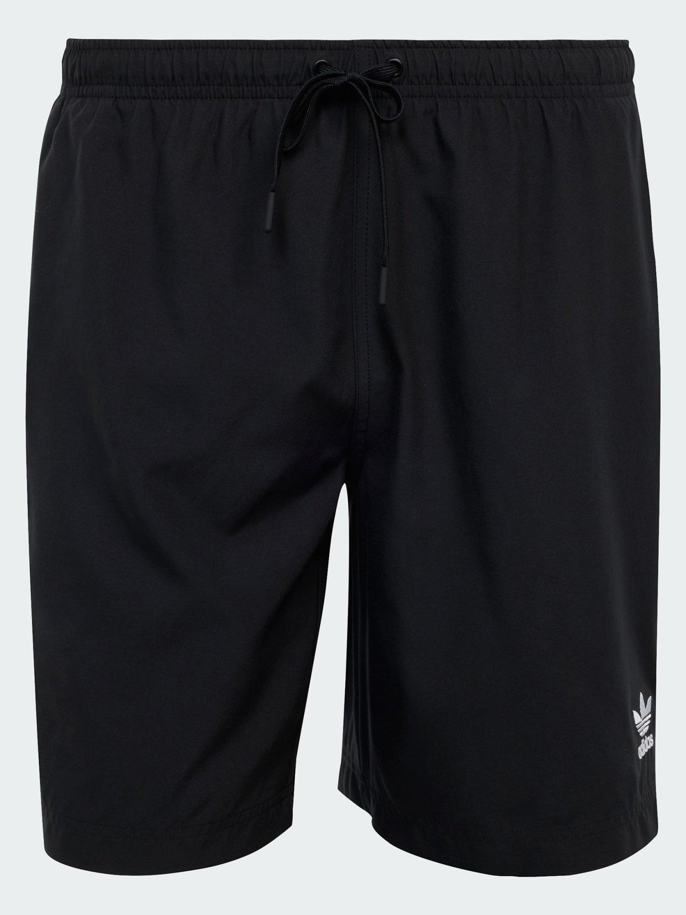 adidas Originals Adicolor 8-Inch Swim Shorts Black Very