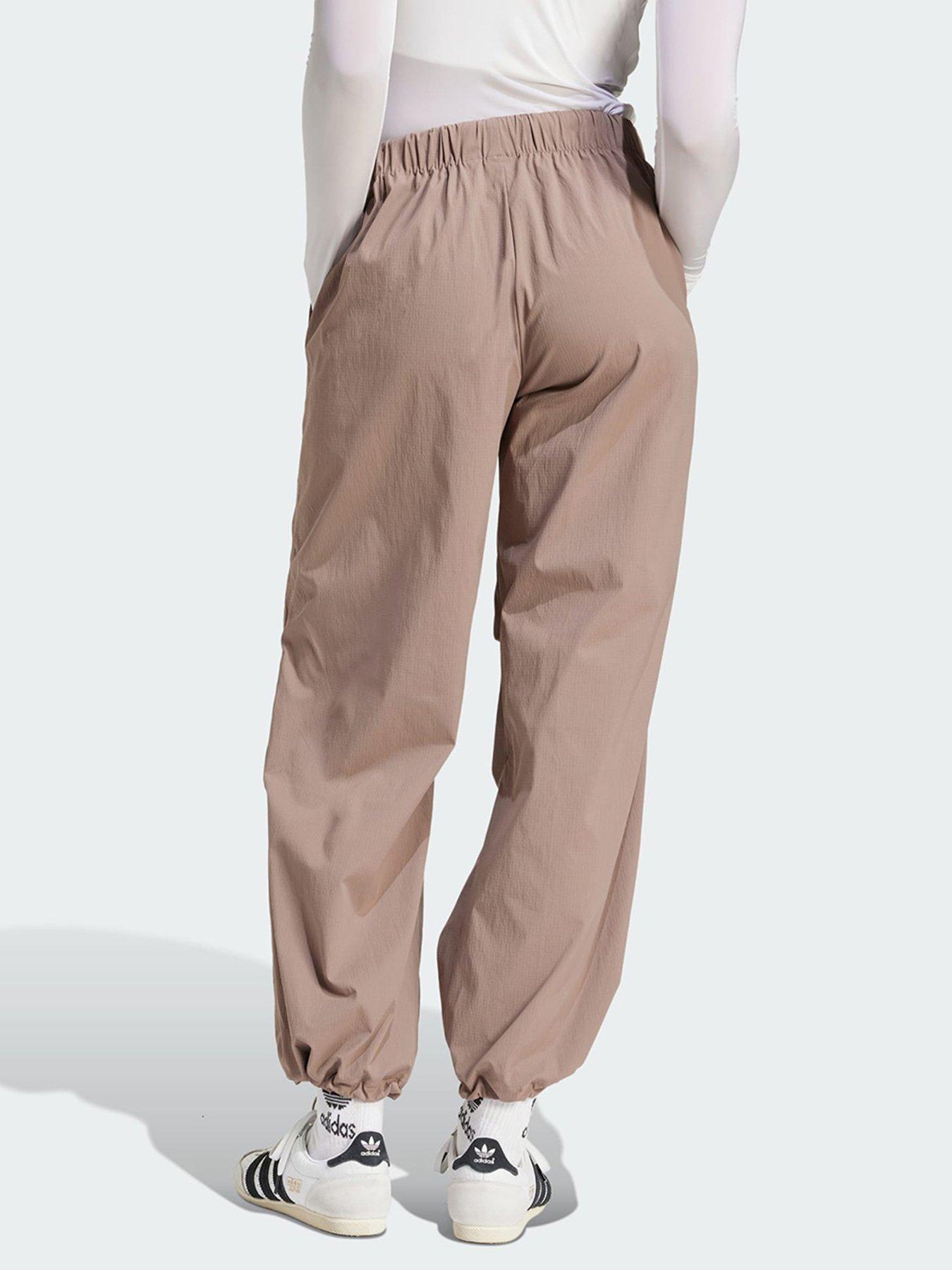 Image 2 of 5 of adidas Originals Essentials Ripstop Parachute Pants - Brown