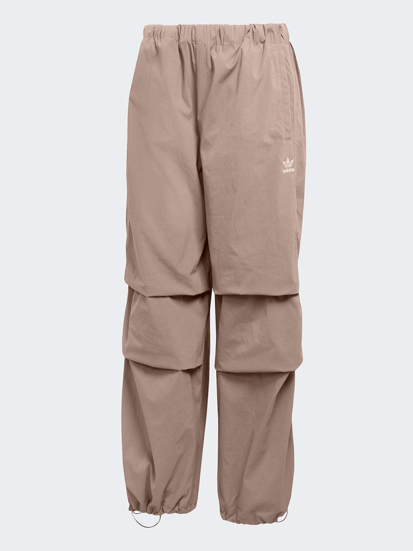 Image 5 of 5 of adidas Originals Essentials Ripstop Parachute Pants - Brown