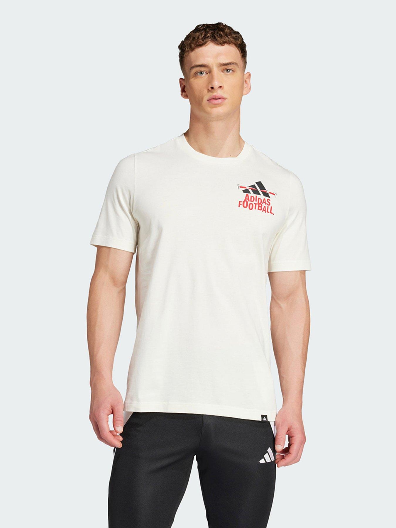 undefined Football Graphic Tee - White