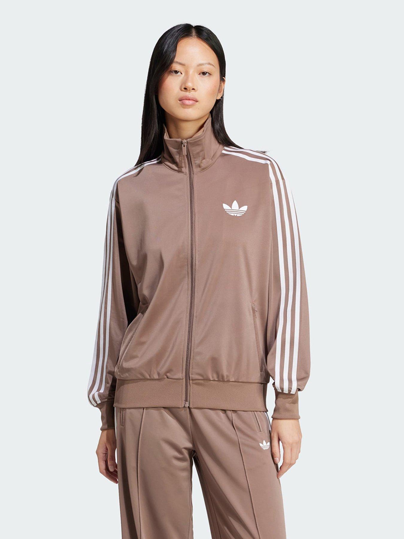 adidas Originals Adicolor Classic Firebird Loose Track Top Brown