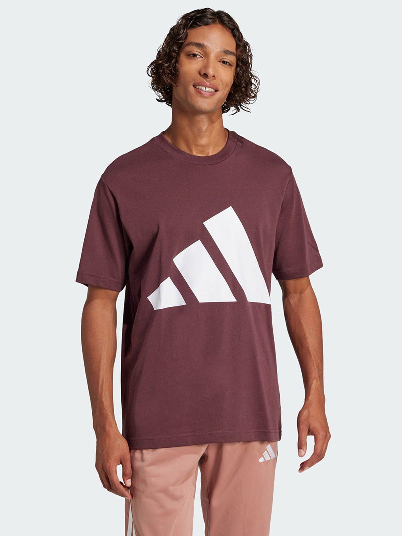 adidas Essentials Big Logo Tee, Green, Size Xl, Men