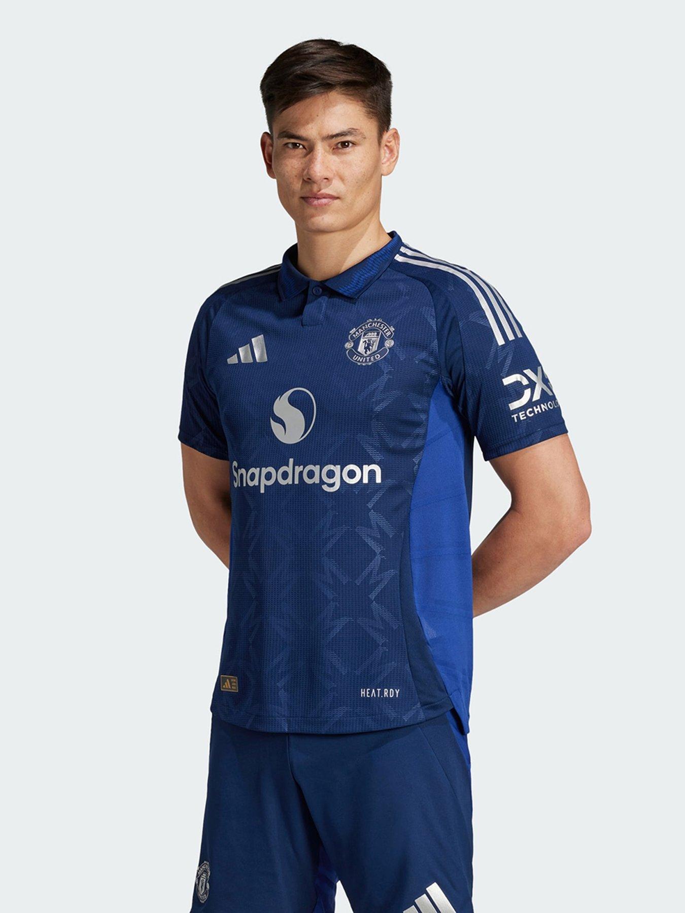 undefined Manchester United 24/25 Away Authentic Jersey - Blue