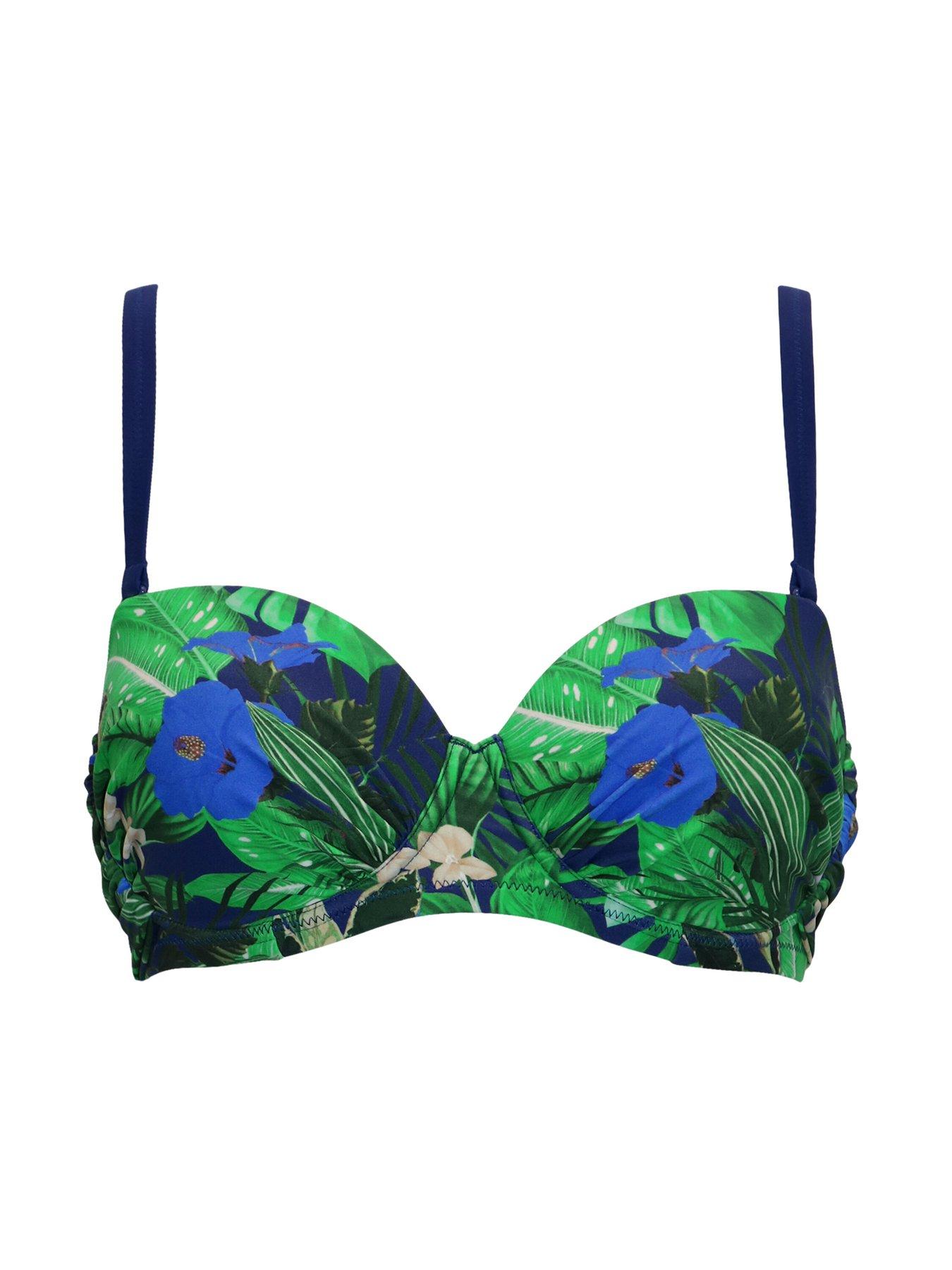 Image 3 of 4 of Pour Moi Palermo Strapless Padded Underwired Multiway Bikini Top