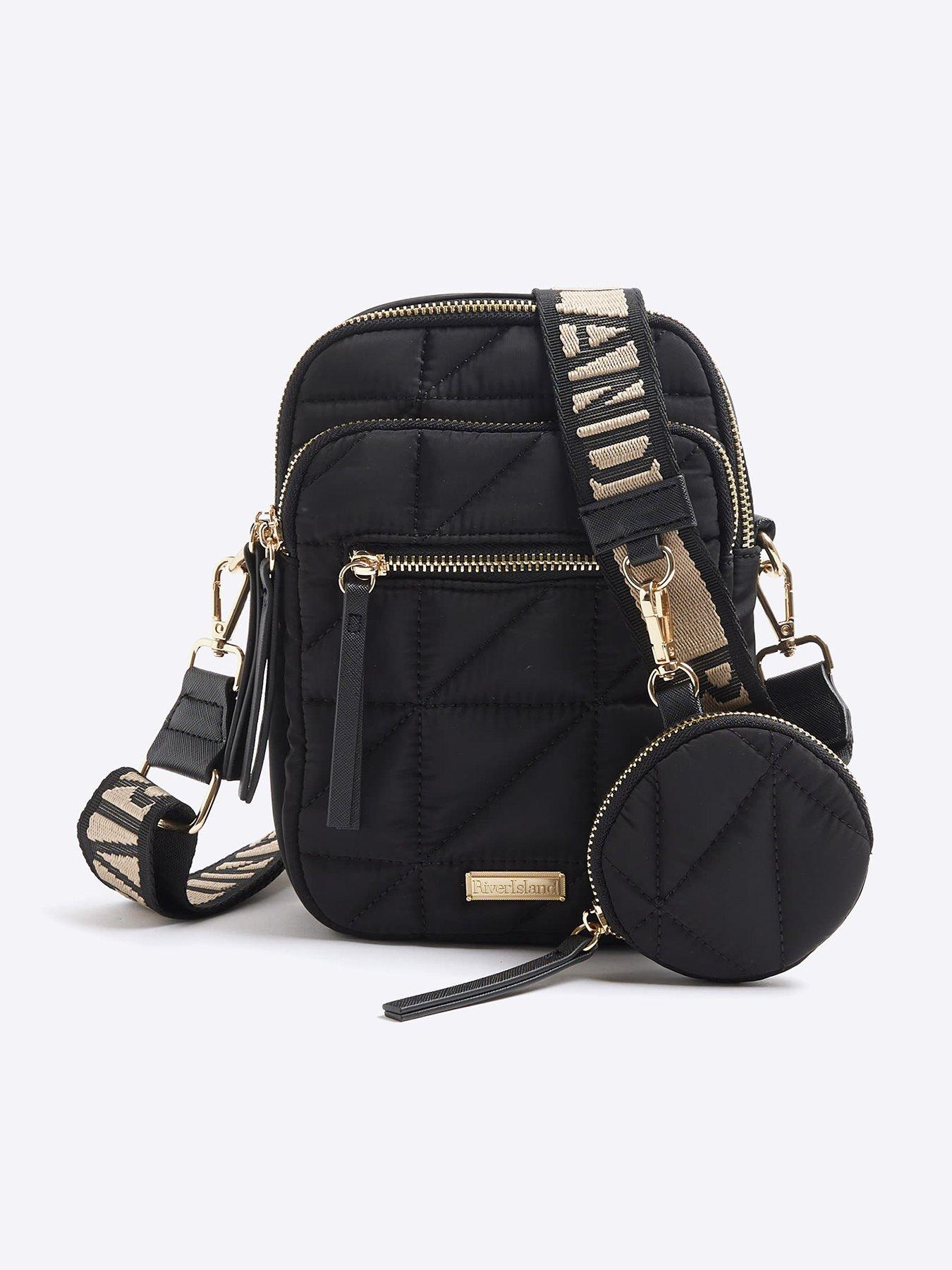 river-island-quilted-zip-pocket-cross-body-bag