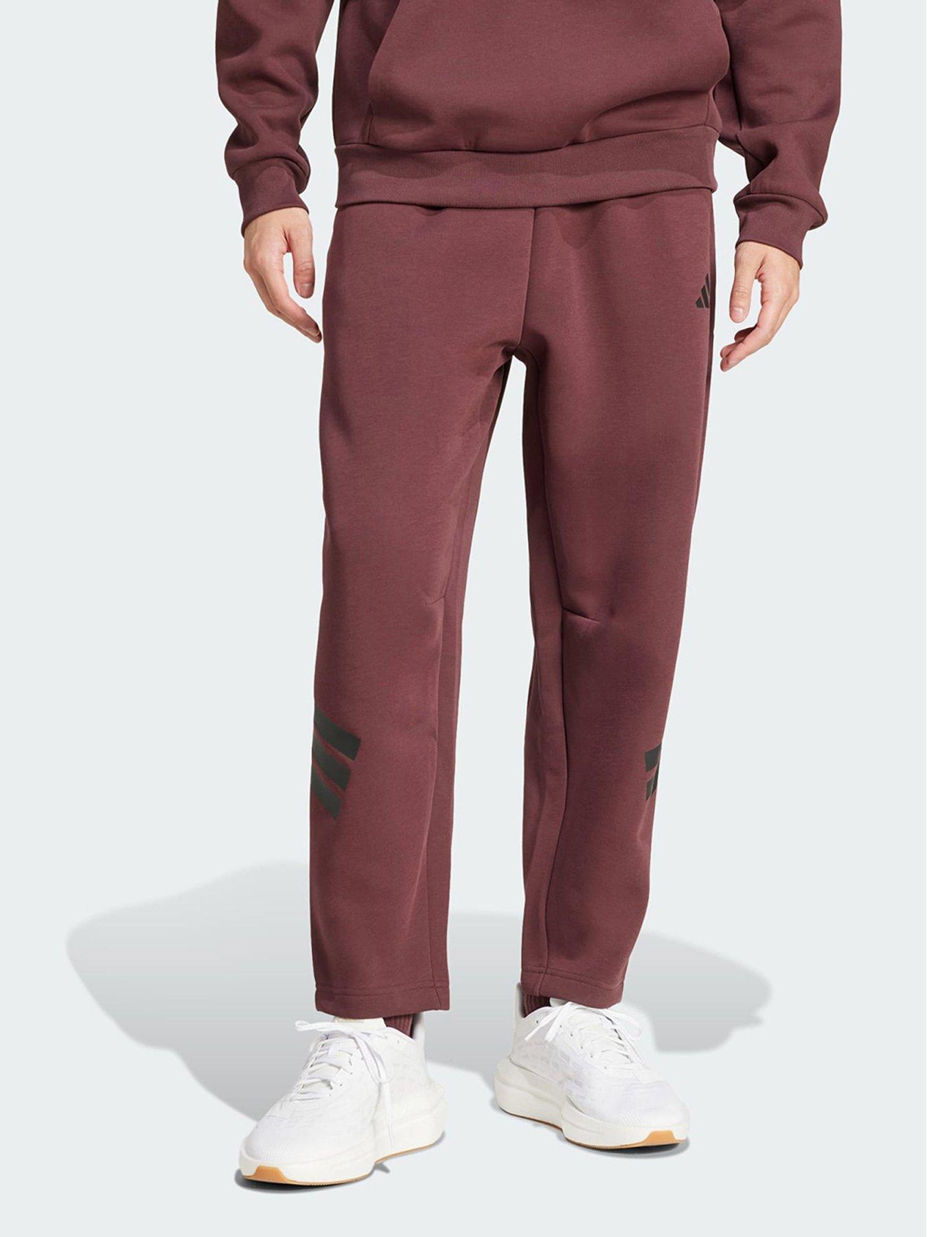 undefined Future Icons 3-Stripes Pocket Pants - Dark Red