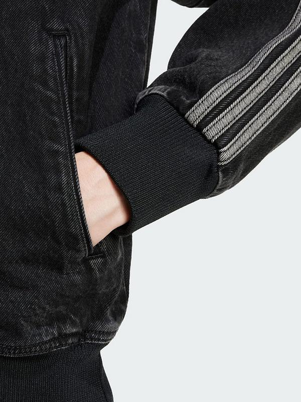 adidas Originals Adicolor Denim Firebird Track Top | Very adidas Originals Adicolor Denim Firebird Track Top | Very