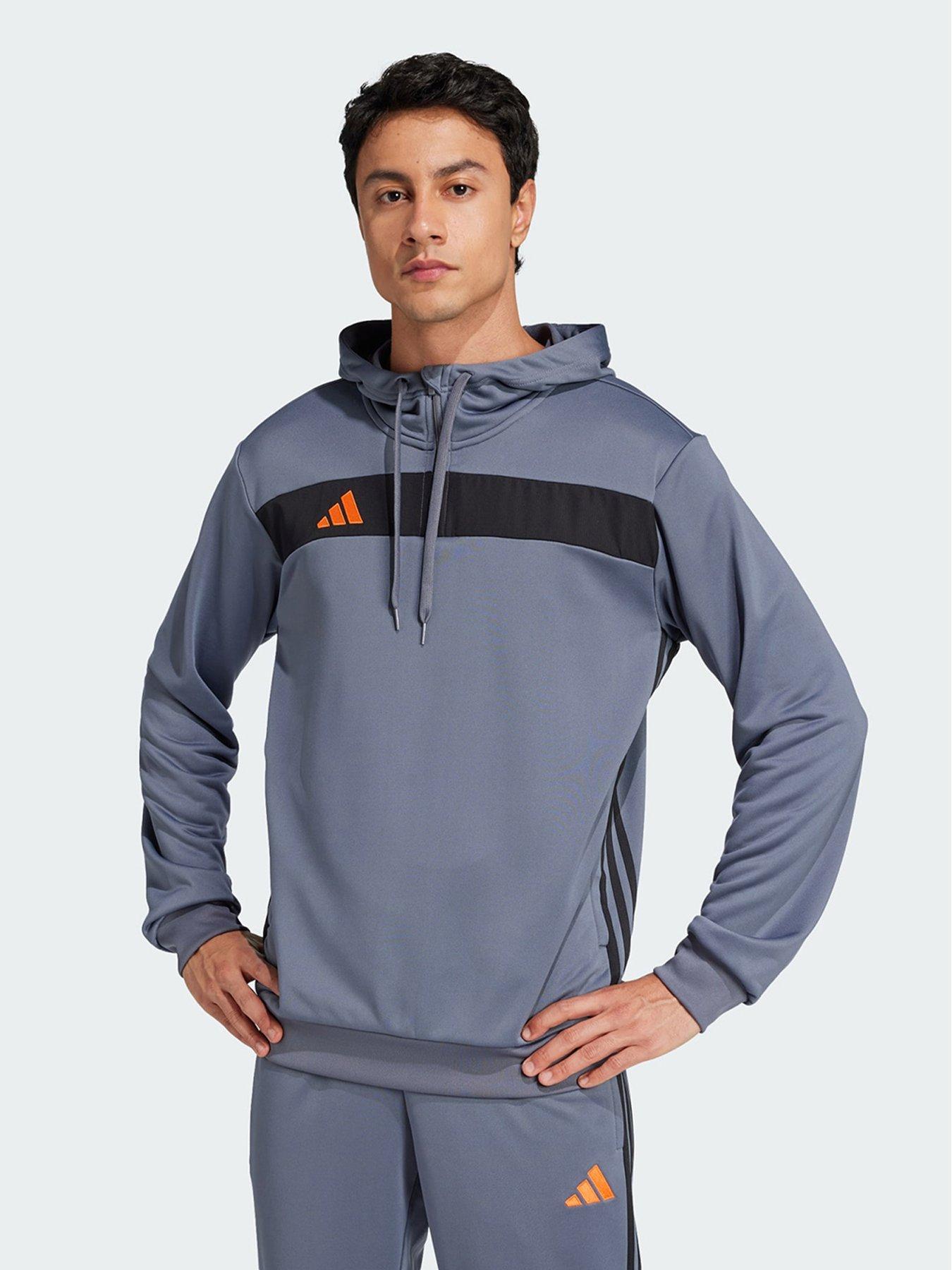 undefined Tiro 25 Essentials Sweat Hoodie - Grey